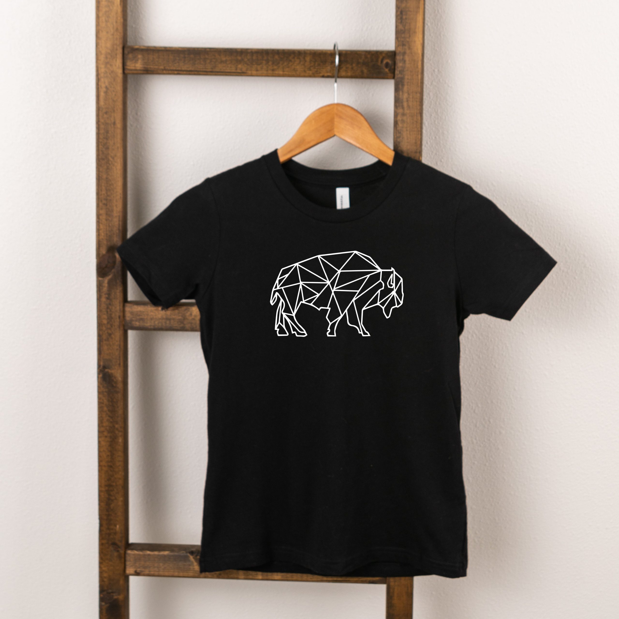 The Juniper Shop Toddler Geometric Buffalo Short Sleeve Crew Neck - Image 2