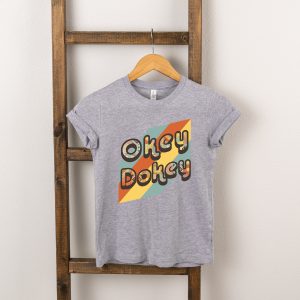 The Juniper Shop Toddler Okey Dokey Colorful Short Sleeve Crew Neck