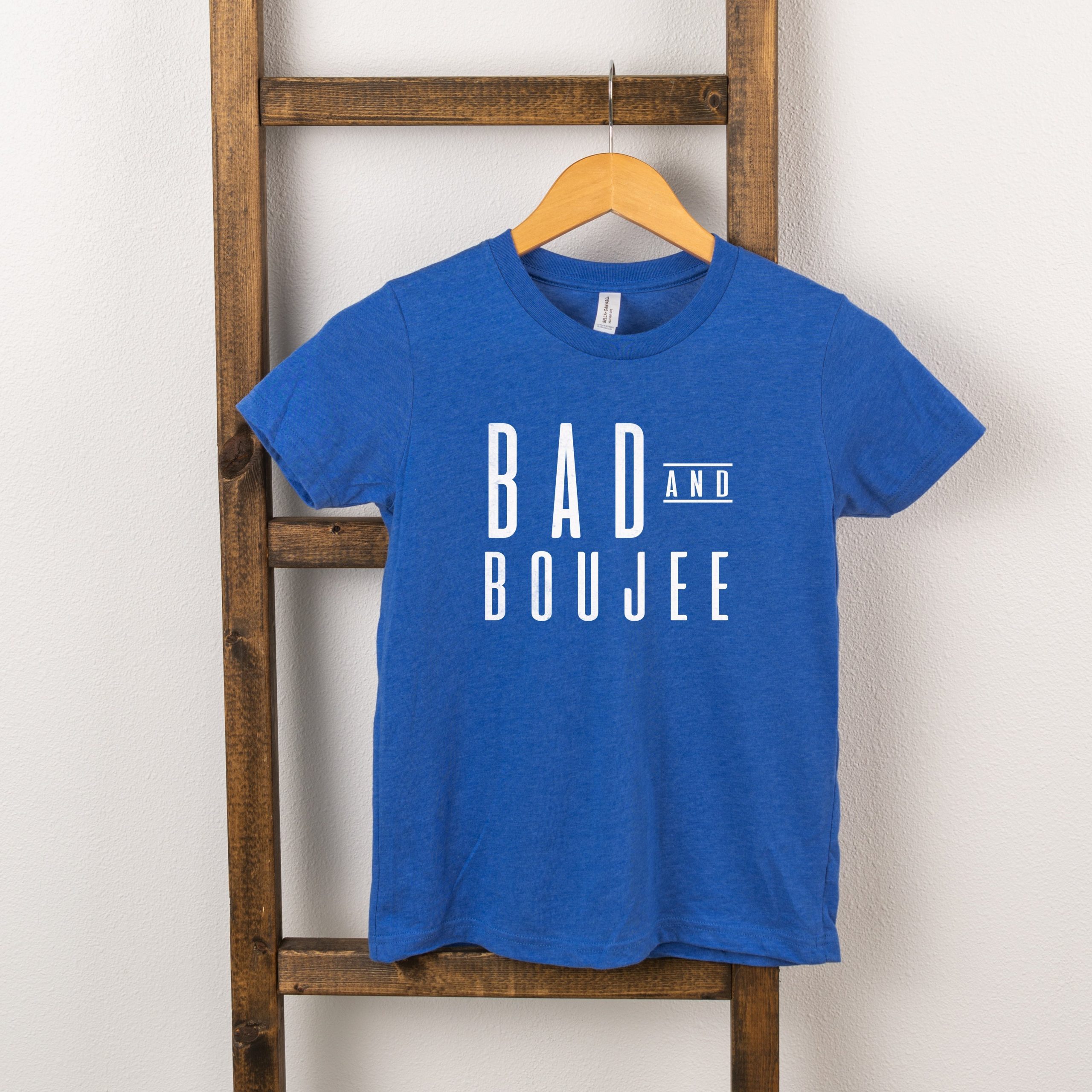 The Juniper Shop Toddler Bad And Boujee Short Sleeve Crew Neck