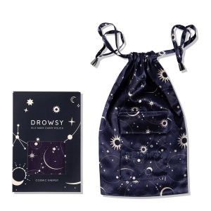 Drowsy Sleep Co. Cosmic Energy Silk Carry Pouch