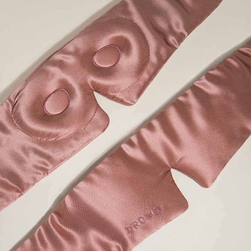 Drowsy Sleep Co. Damask Rose - Eyelash Protecting Mask - Image 4