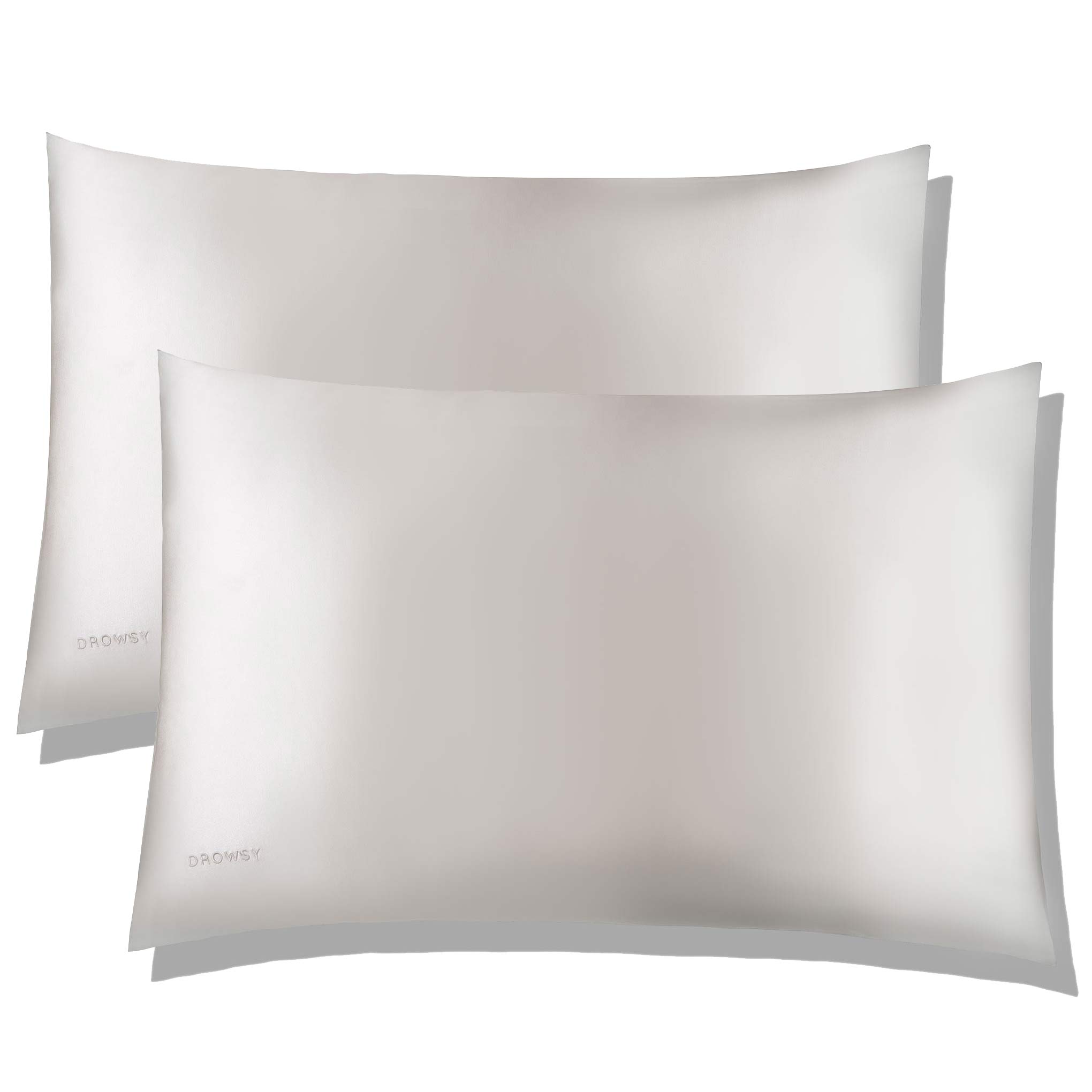 Drowsy Sleep Co. Akoya Pearl Silk Pillowcase - Image 8
