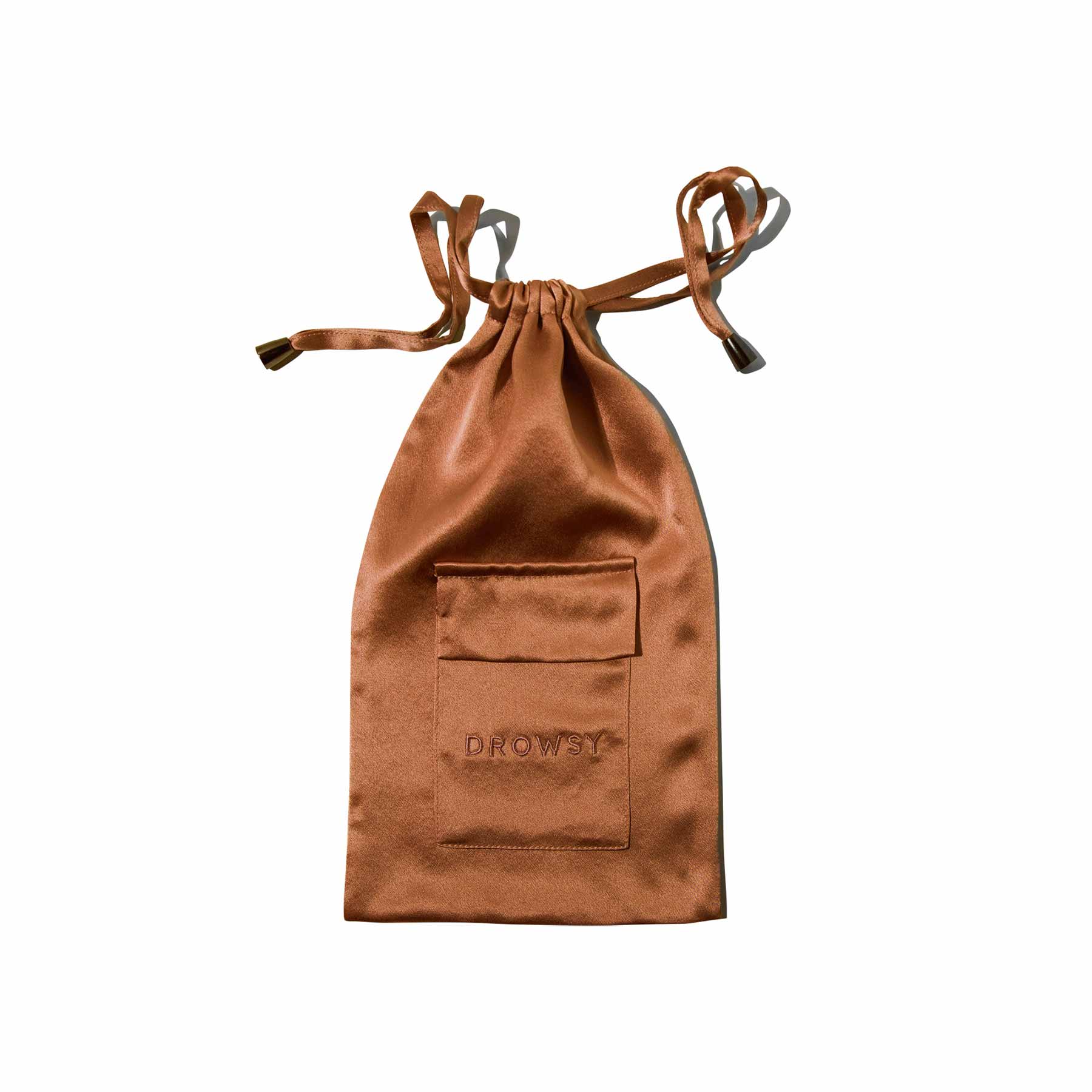 Drowsy Sleep Co. Pumpkin Spice Silk Carry Pouch - Image 2