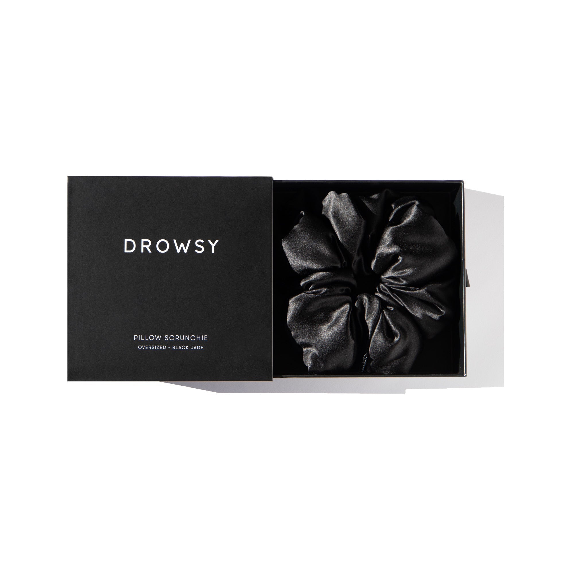 Drowsy Sleep Co. Pillow Scrunchie - Black Jade - Image 3