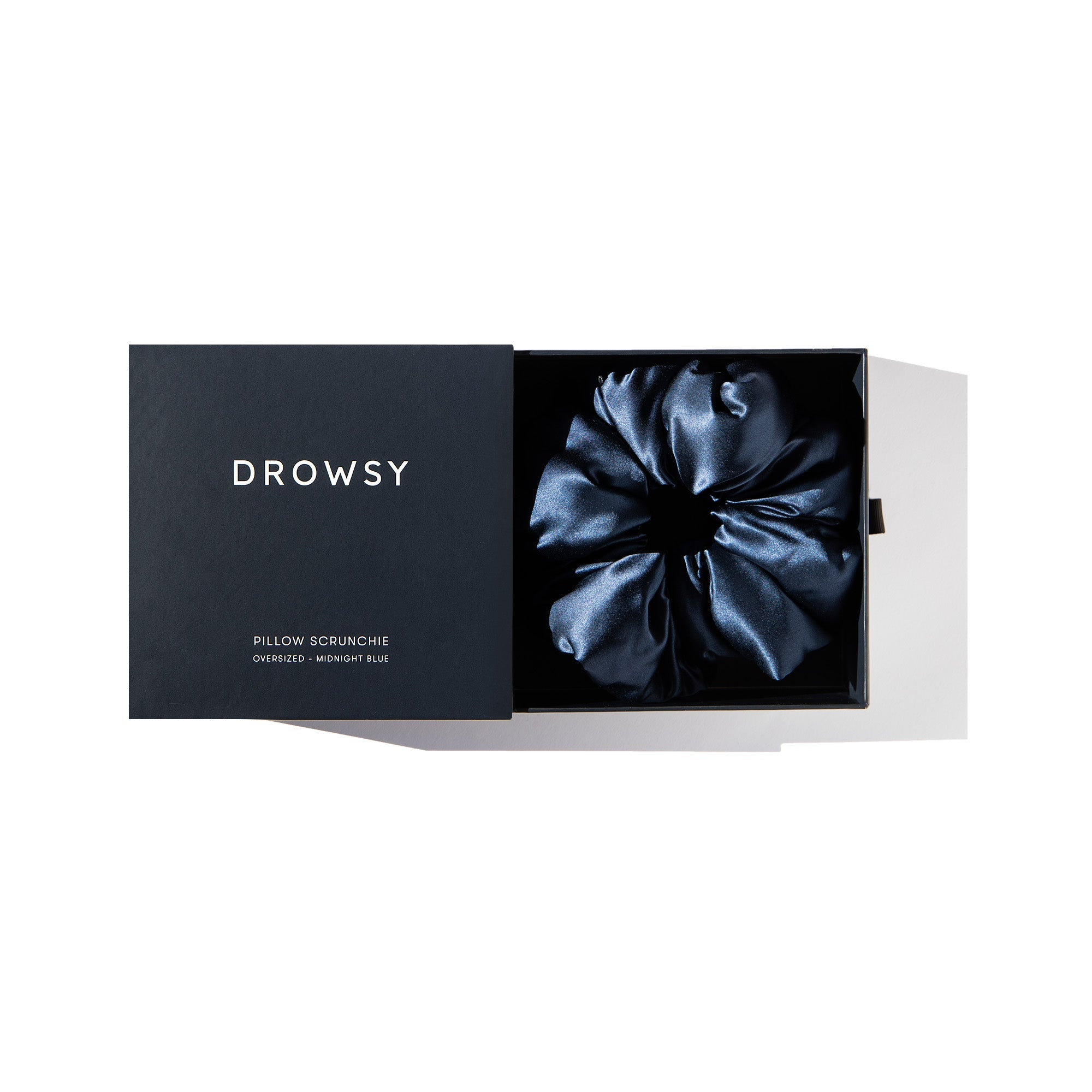Drowsy Sleep Co. Pillow Scrunchie - Midnight Blue - Image 3