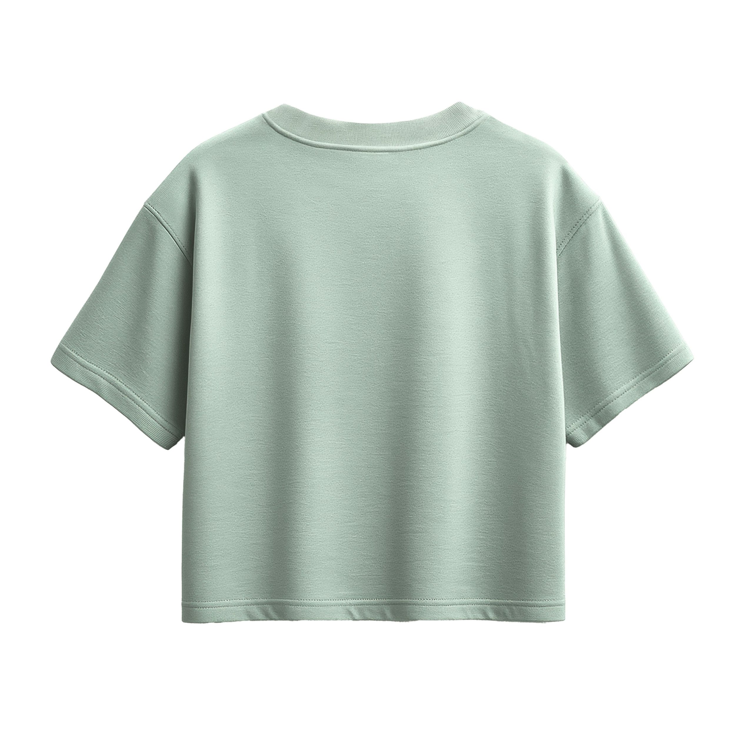 Instant Message - Christmas Rainbow - Youth Girl Short Sleeve Boxy Tee - Image 4