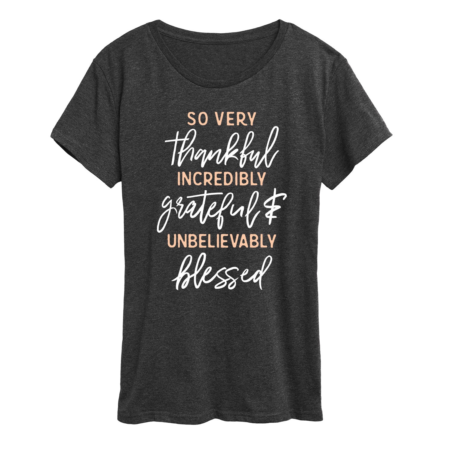 Instant Message - So Very Thankful - Women's Short Sleeve Graphic T-shirt
