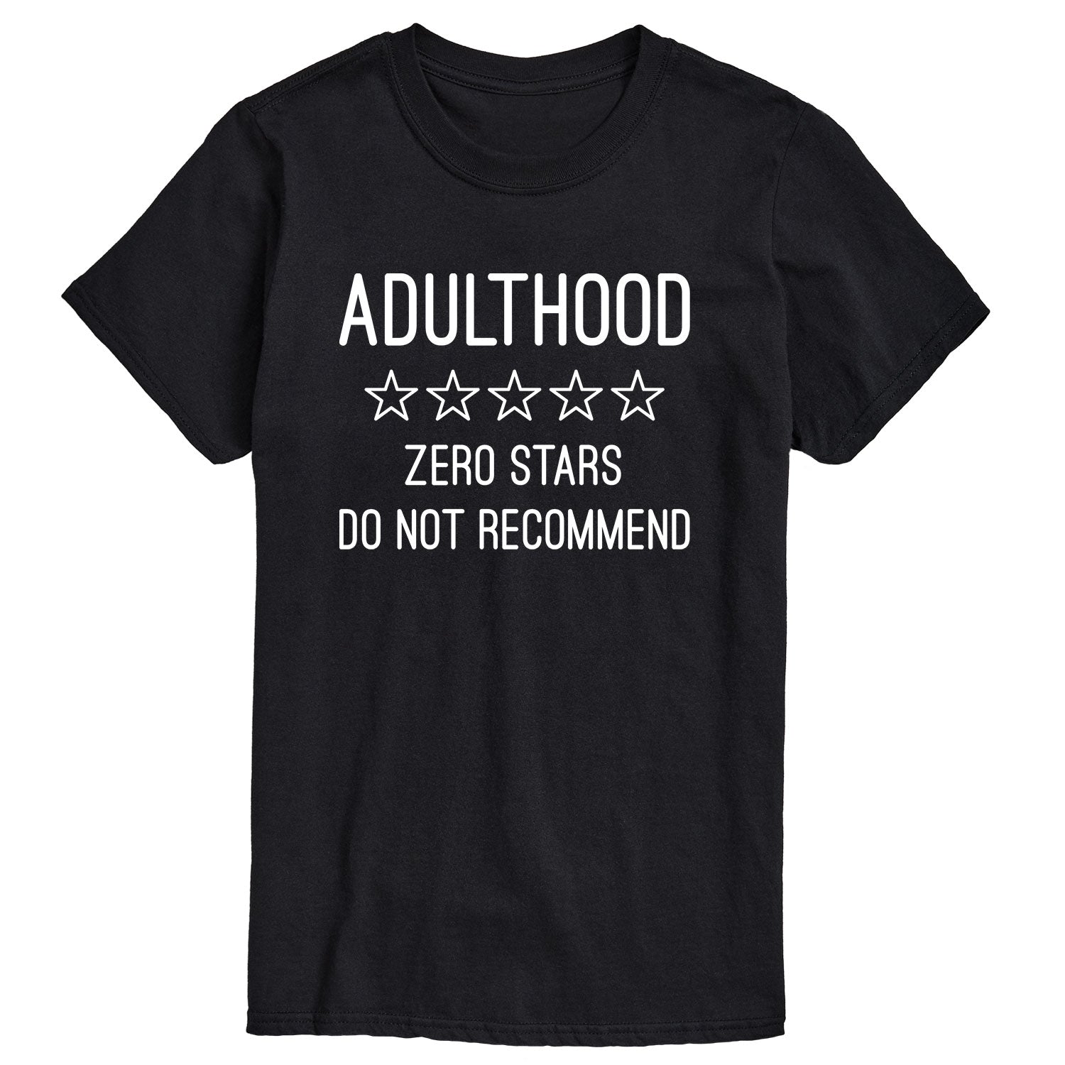Instant Message - Adulthood Do Not Recommend - Men's Short Sleeve Graphic T-shirt