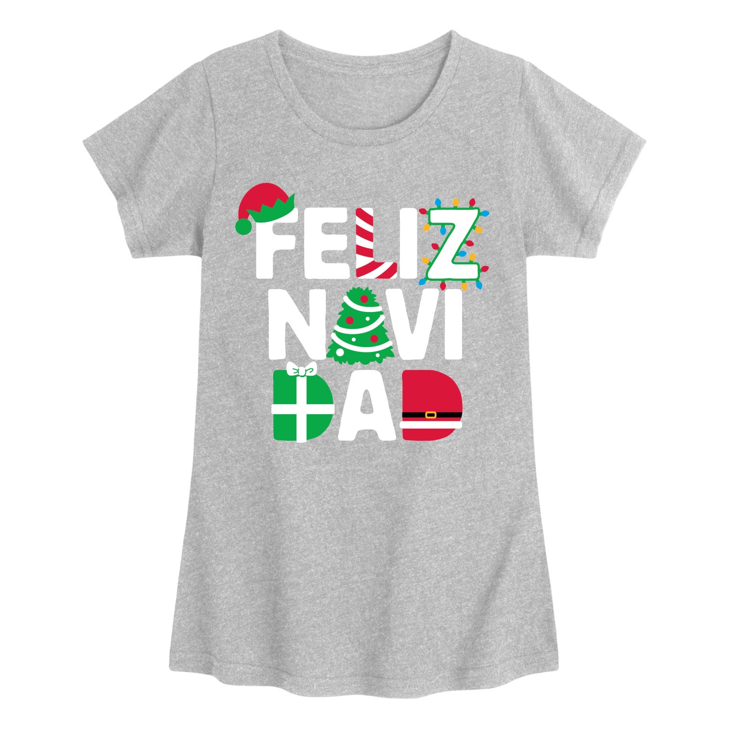 Instant Message - Feliz Navi Dad - Youth Girls Short Sleeve T-shirt