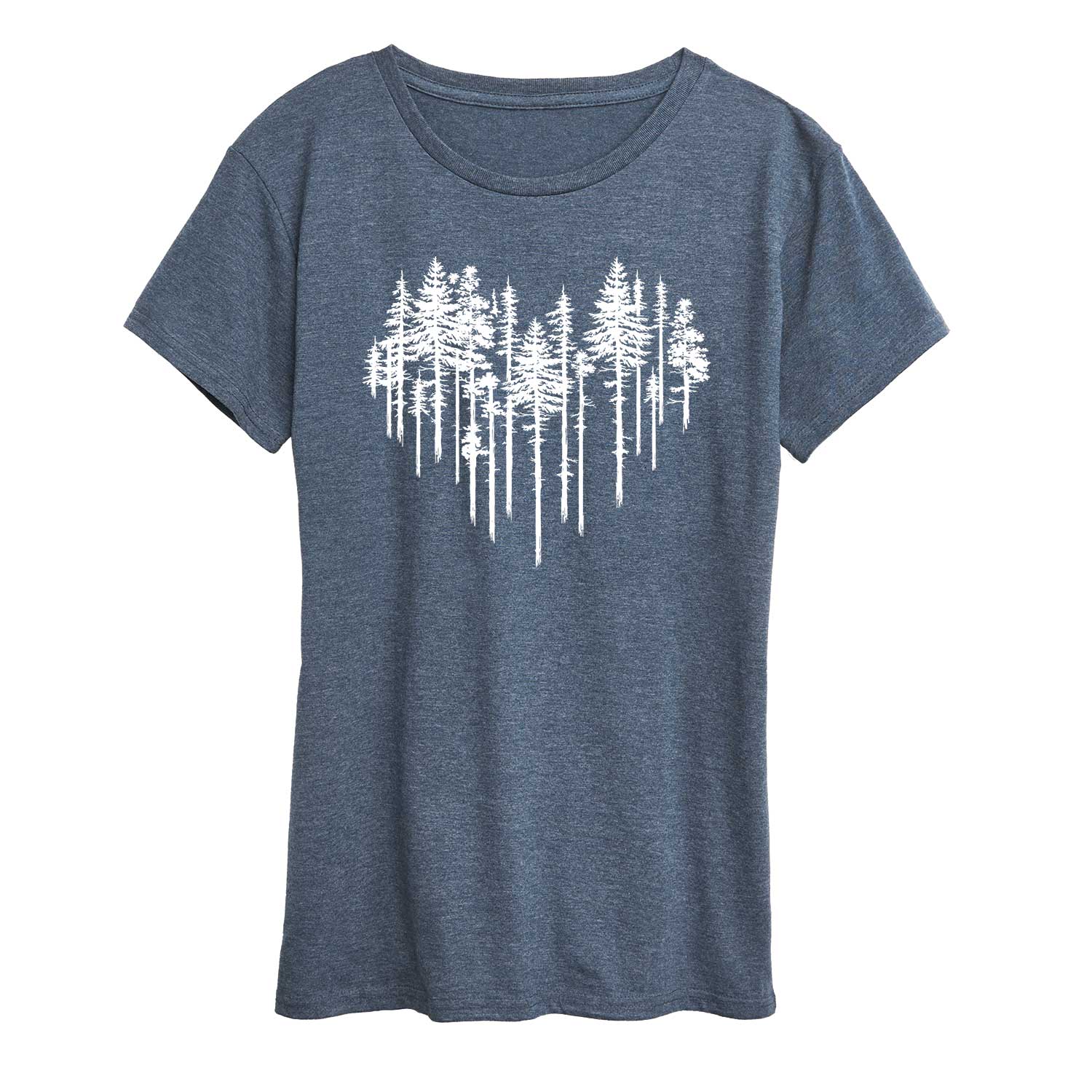 Instant Message - Heart Trees -Women's Short Sleeve Graphic T-shirt - Image 5