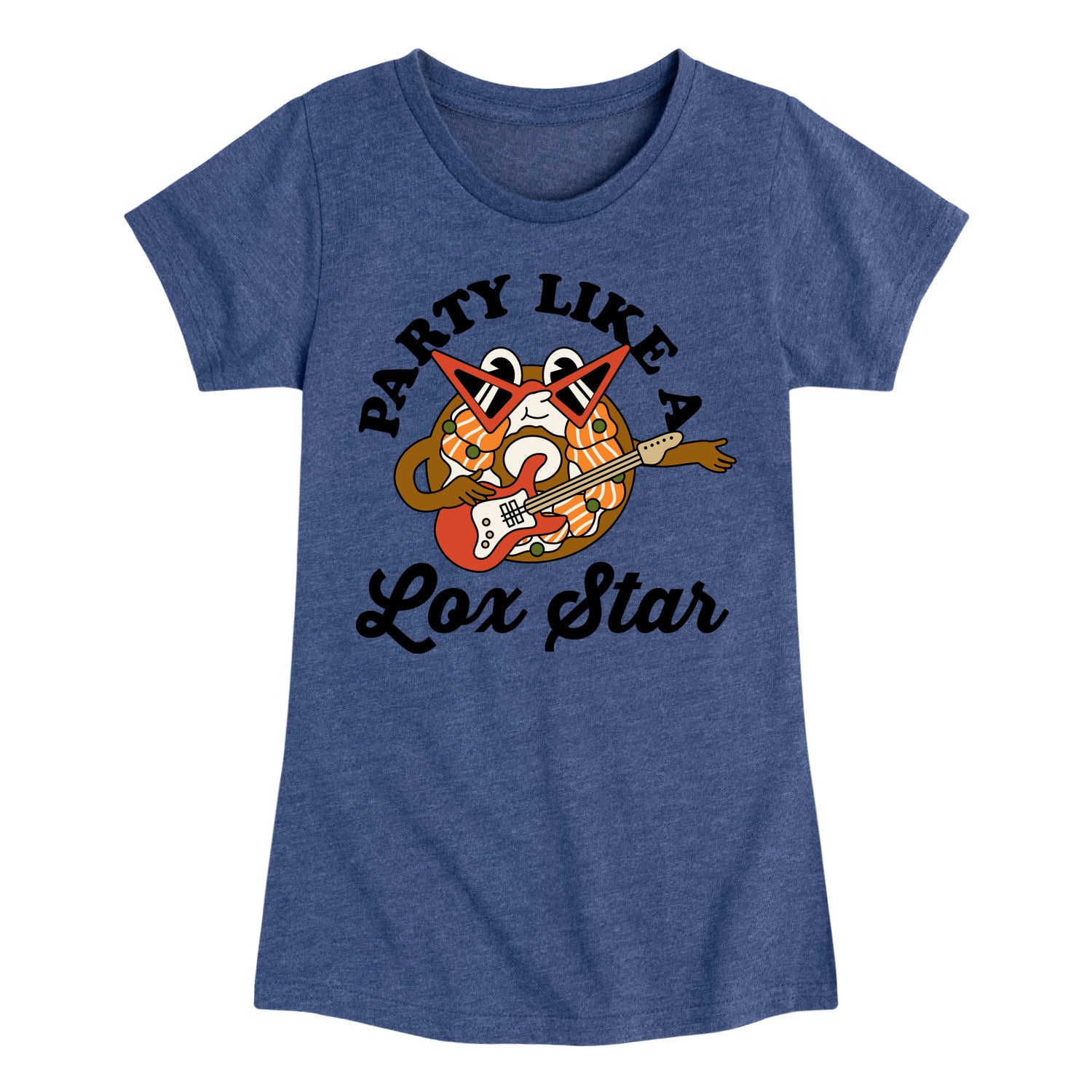 Instant Message - Party Like A Lox Star - Youth Girls Short Sleeve T-shirt - Image 4