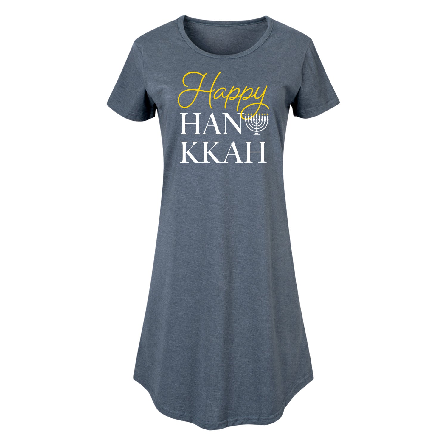 Instant Message - Happy Hanukkah - Ladies Any Way Dress