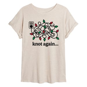 Instant Message - Knot Again Lights - Womens Graphic T-shirt