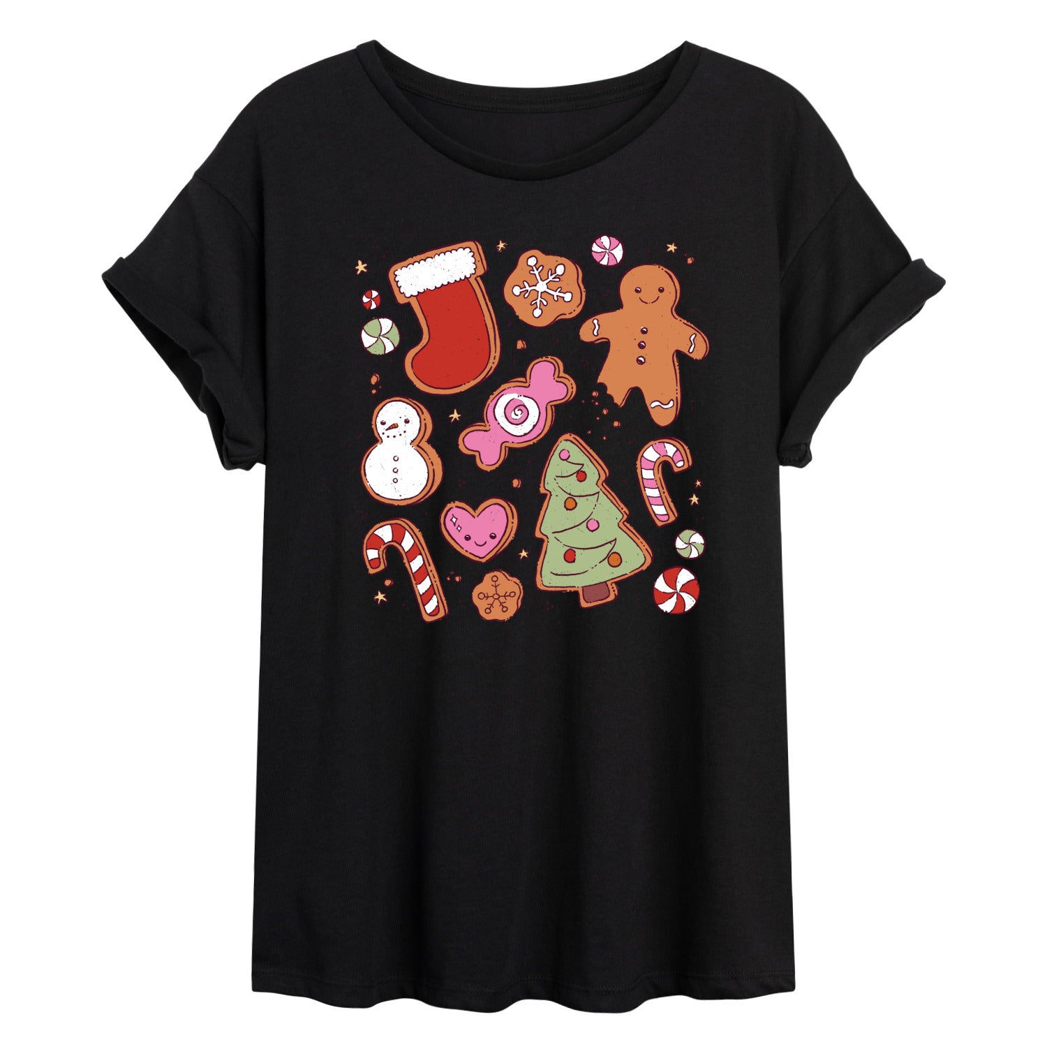 Instant Message - Kawaii Christmas Treats - Women's Graphic T-shirt