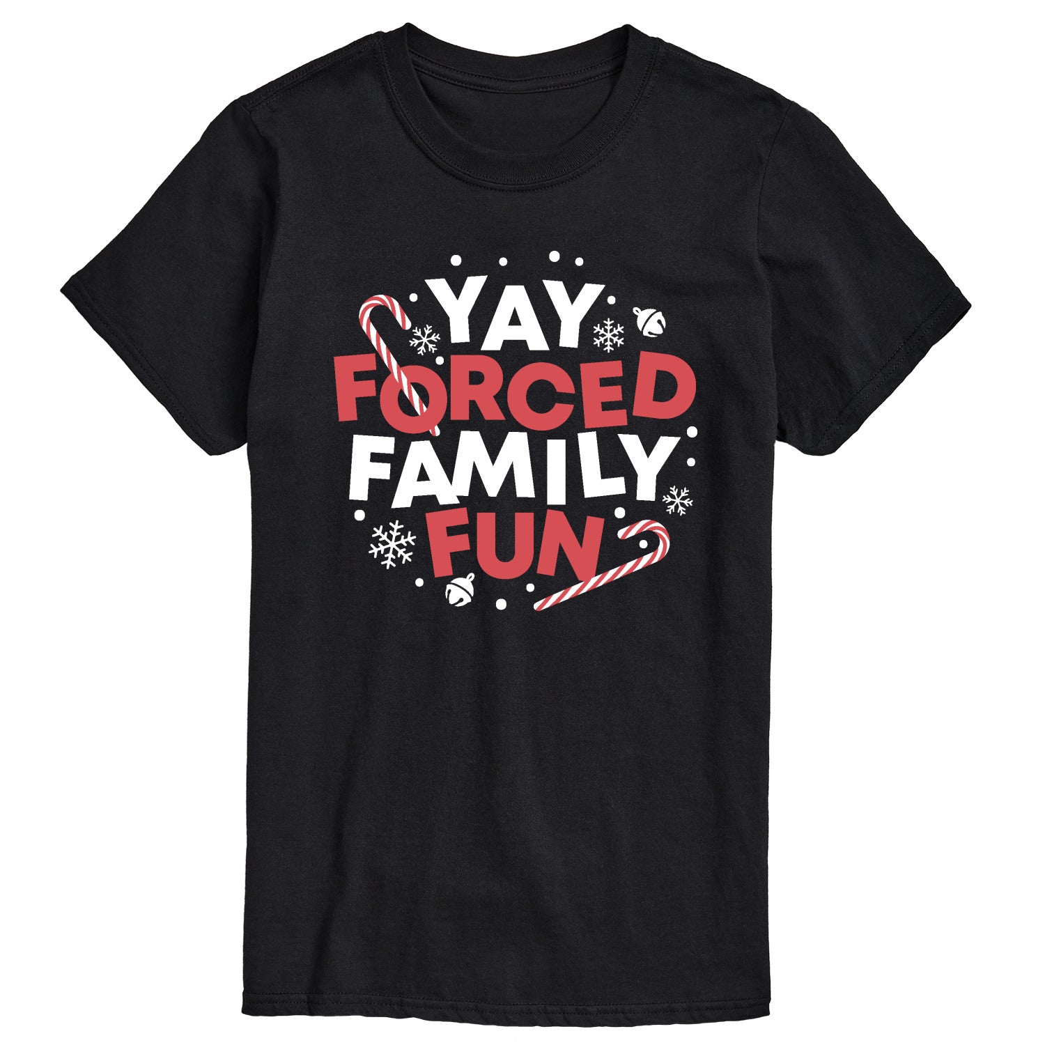 Instant Message - Yay Forced Family Fun - Men's Short Sleeve Graphic T-Shirt - Image 2