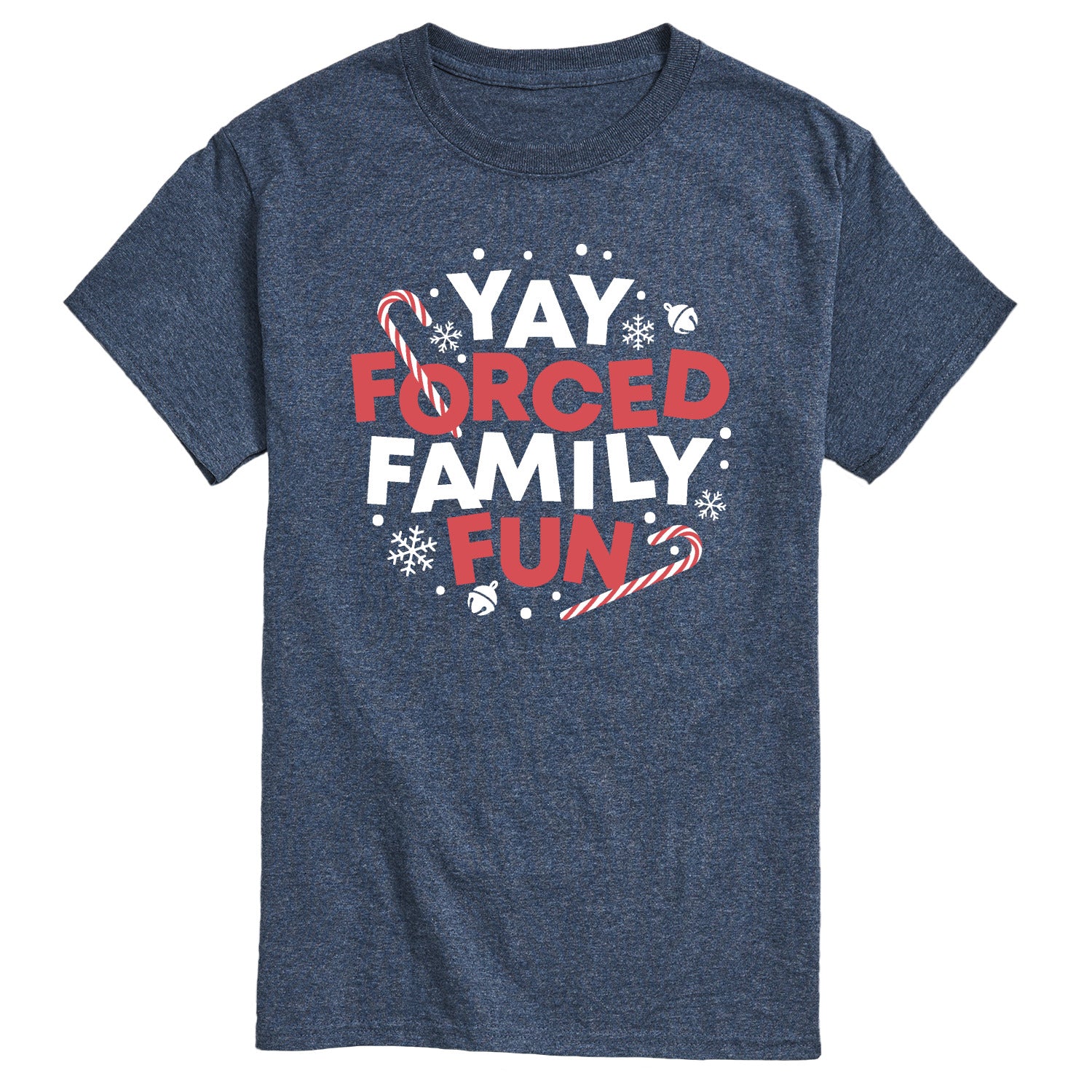 Instant Message - Yay Forced Family Fun - Men's Short Sleeve Graphic T-Shirt - Image 3