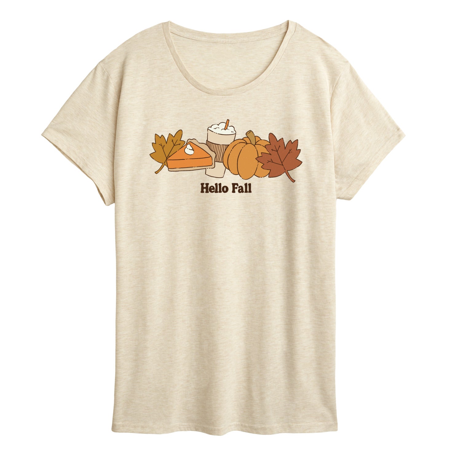 Instant Message - Hello Fall Women's Short Sleeve Graphic T-Shirt