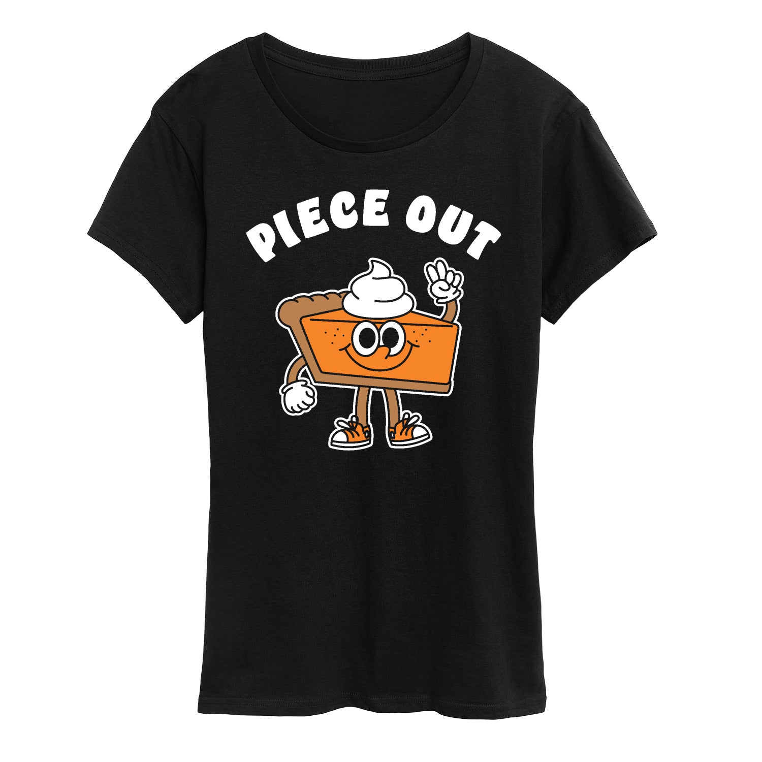 Instant Message - Piece Out Pie - Women's Short Sleeve Graphic T-shirt