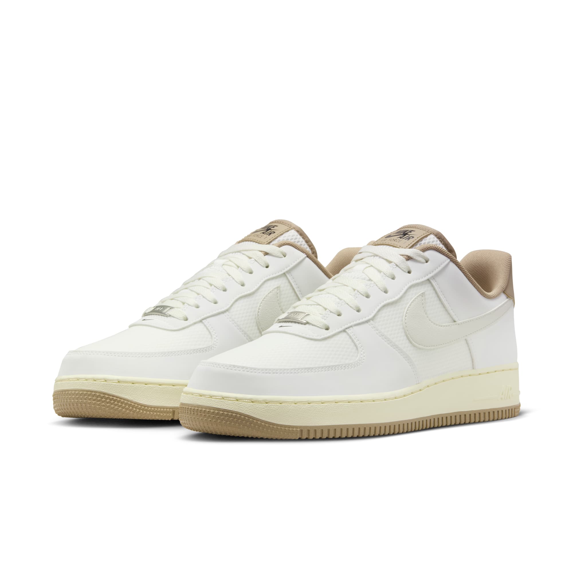 Nike Men's Air Force 1 Low '07 Lv8 'Summit White Khaki' - Fz5225-100 - Image 2
