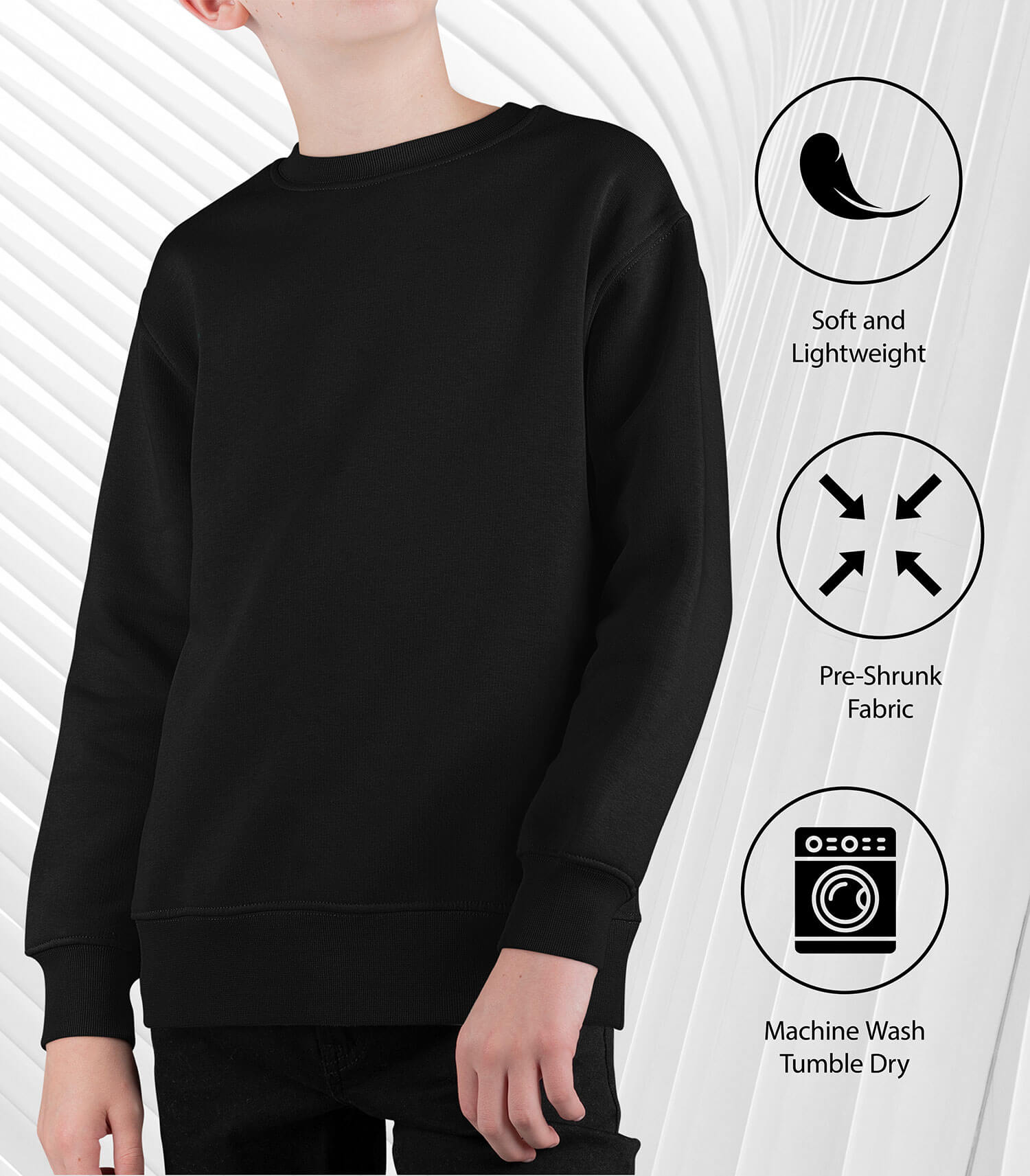 Frozen 2 - Anna Elsa Olaf Snow - Toddler And Youth Crewneck Fleece Sweatshirt - Image 6