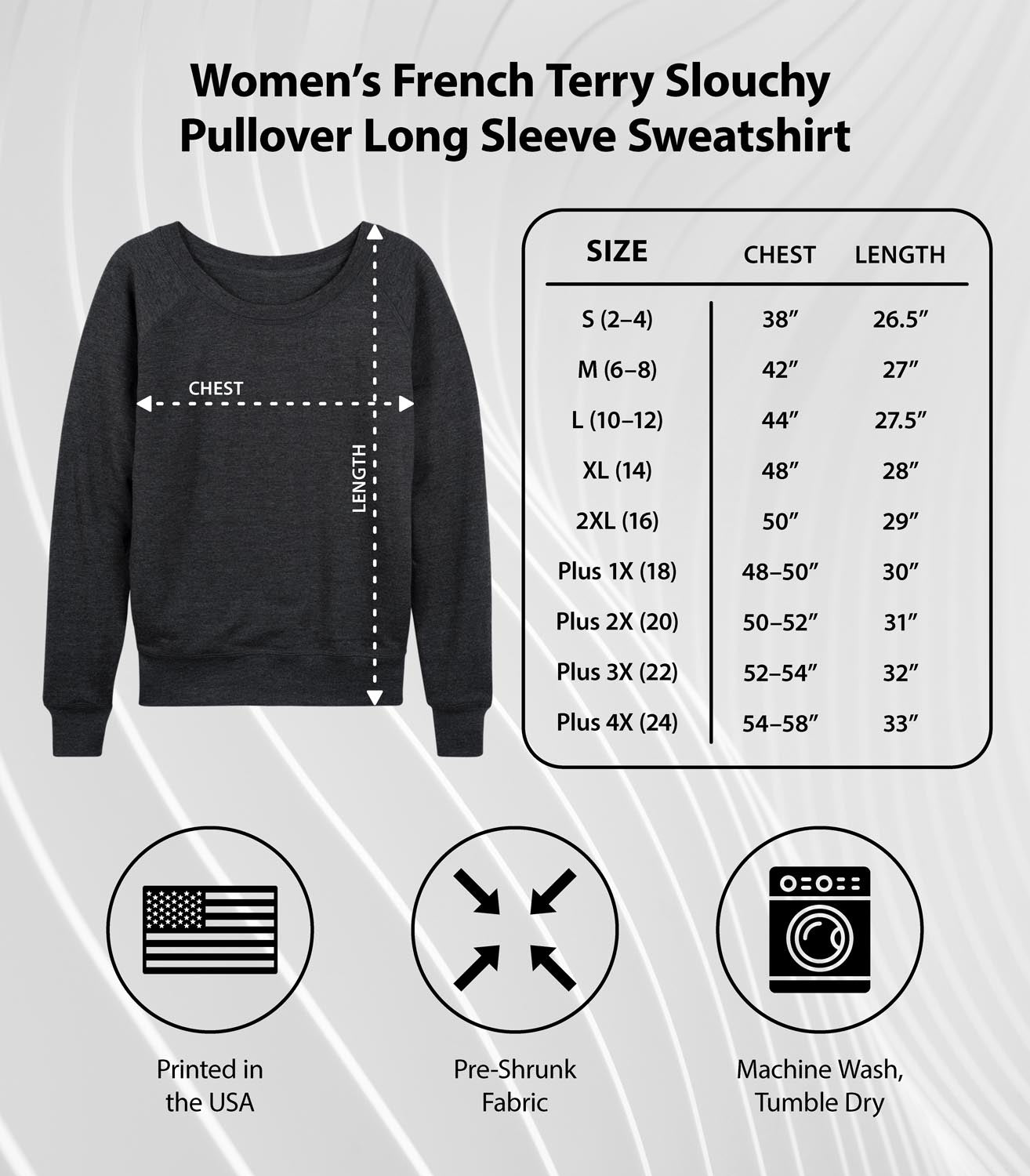 Wicked: Part 2 - Glinda - Women's French Terry Long Sleeve Pullover - Image 8