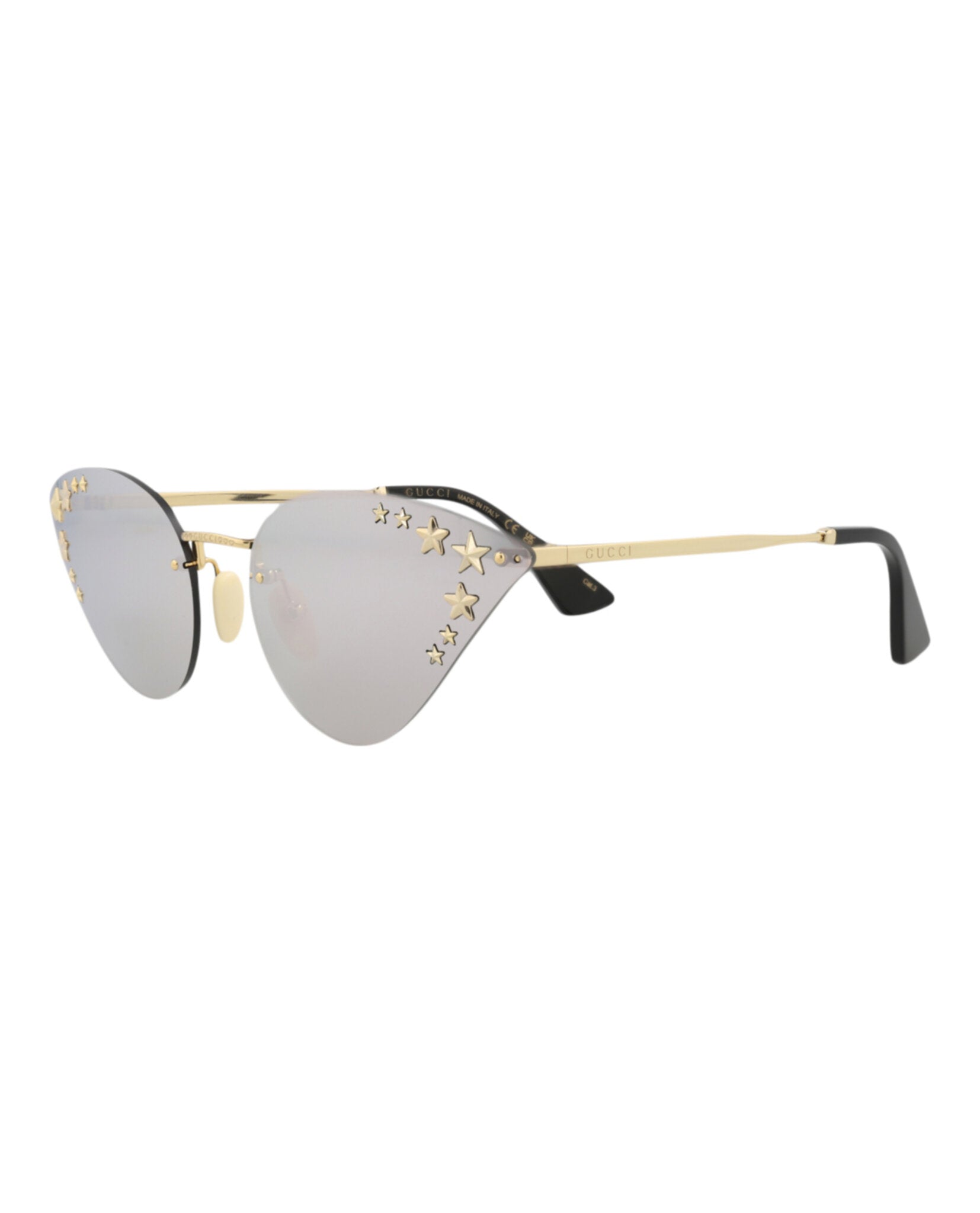 Gucci Cat Eye-Frame Metal Sunglasses - GG0898S-30010504-002 - Image 2