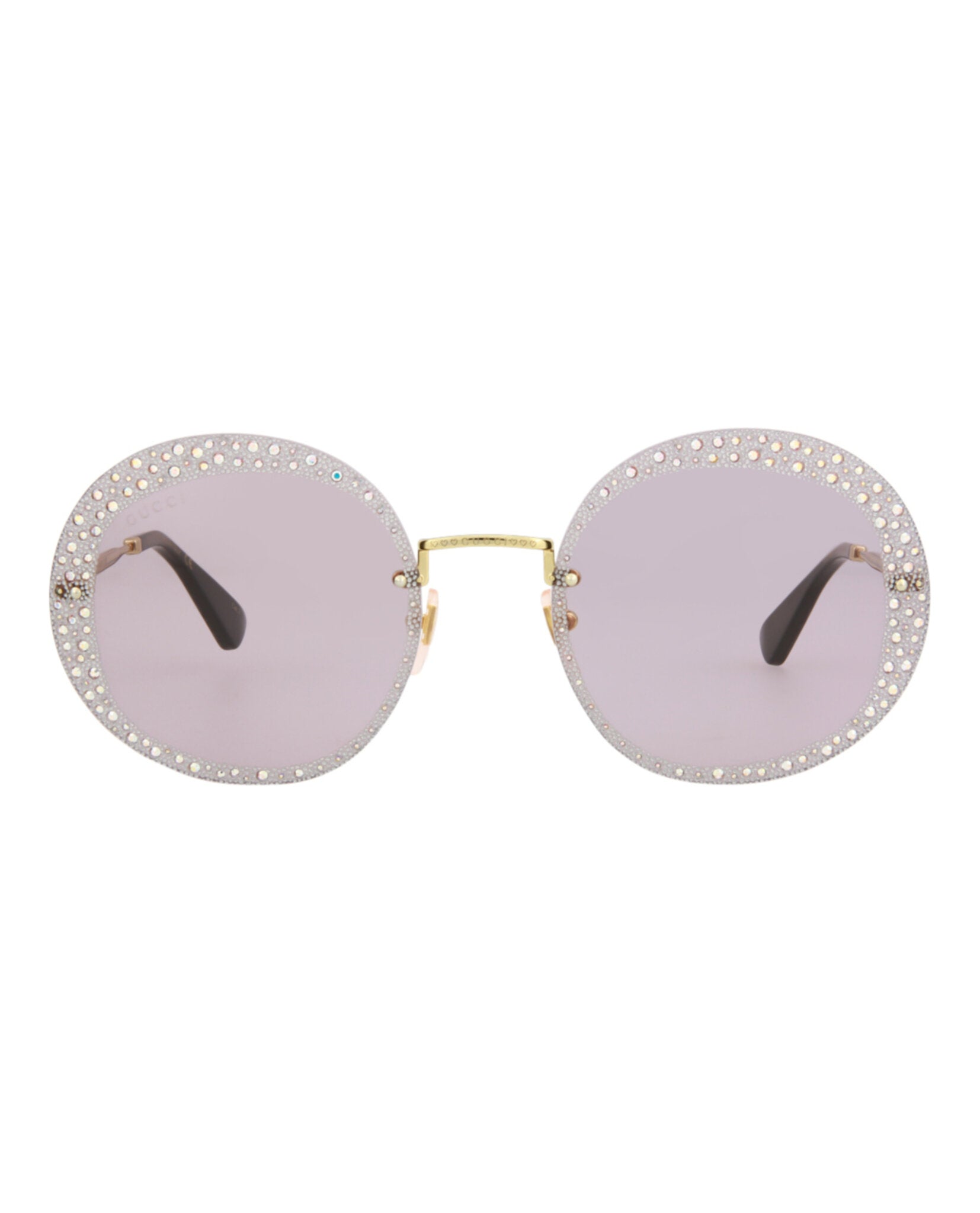 Gucci Round-Frame Metal Sunglasses - GG0899S-30010510-001