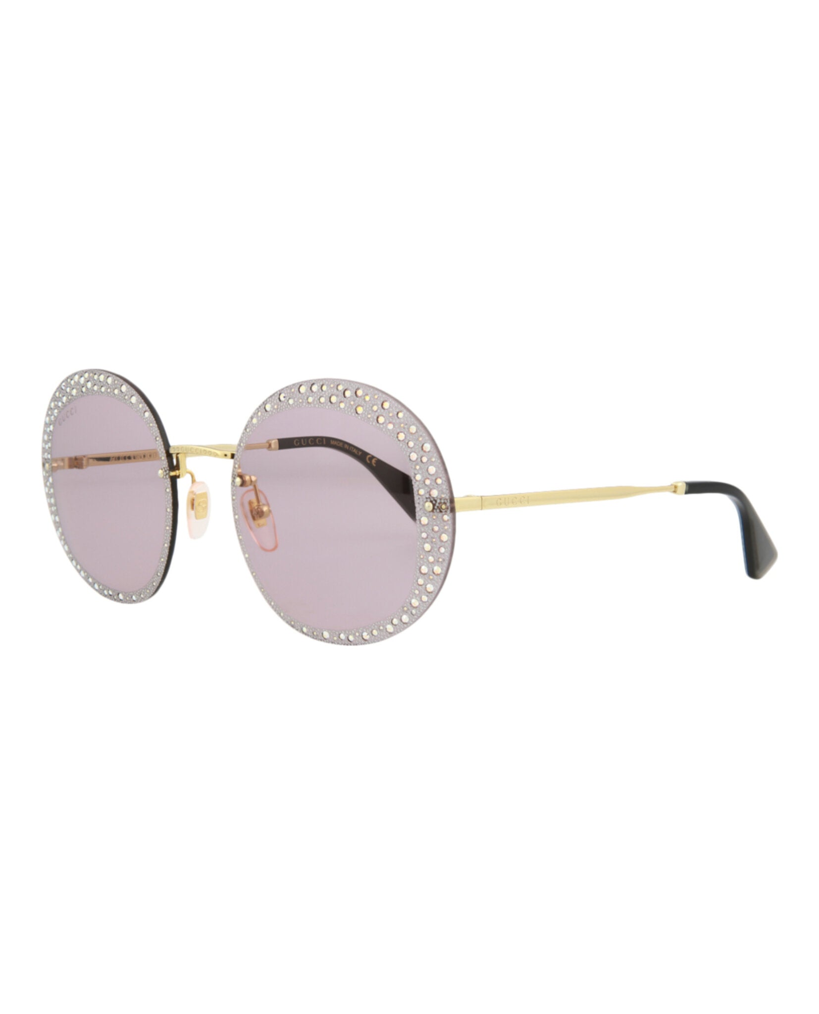 Gucci Round-Frame Metal Sunglasses - GG0899S-30010510-001 - Image 2