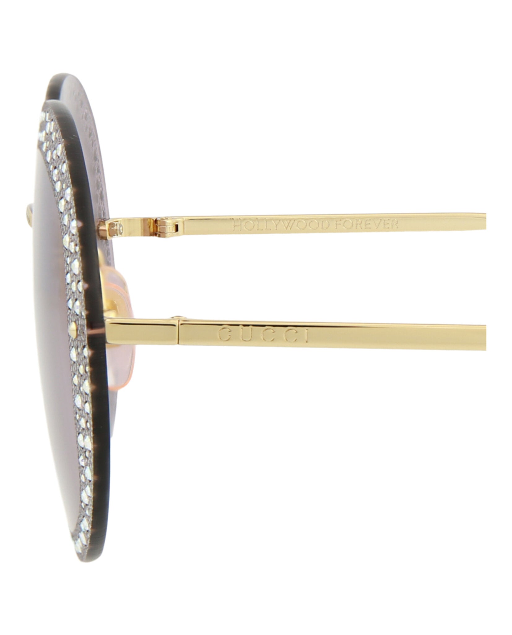 Gucci Round-Frame Metal Sunglasses - GG0899S-30010510-001 - Image 4