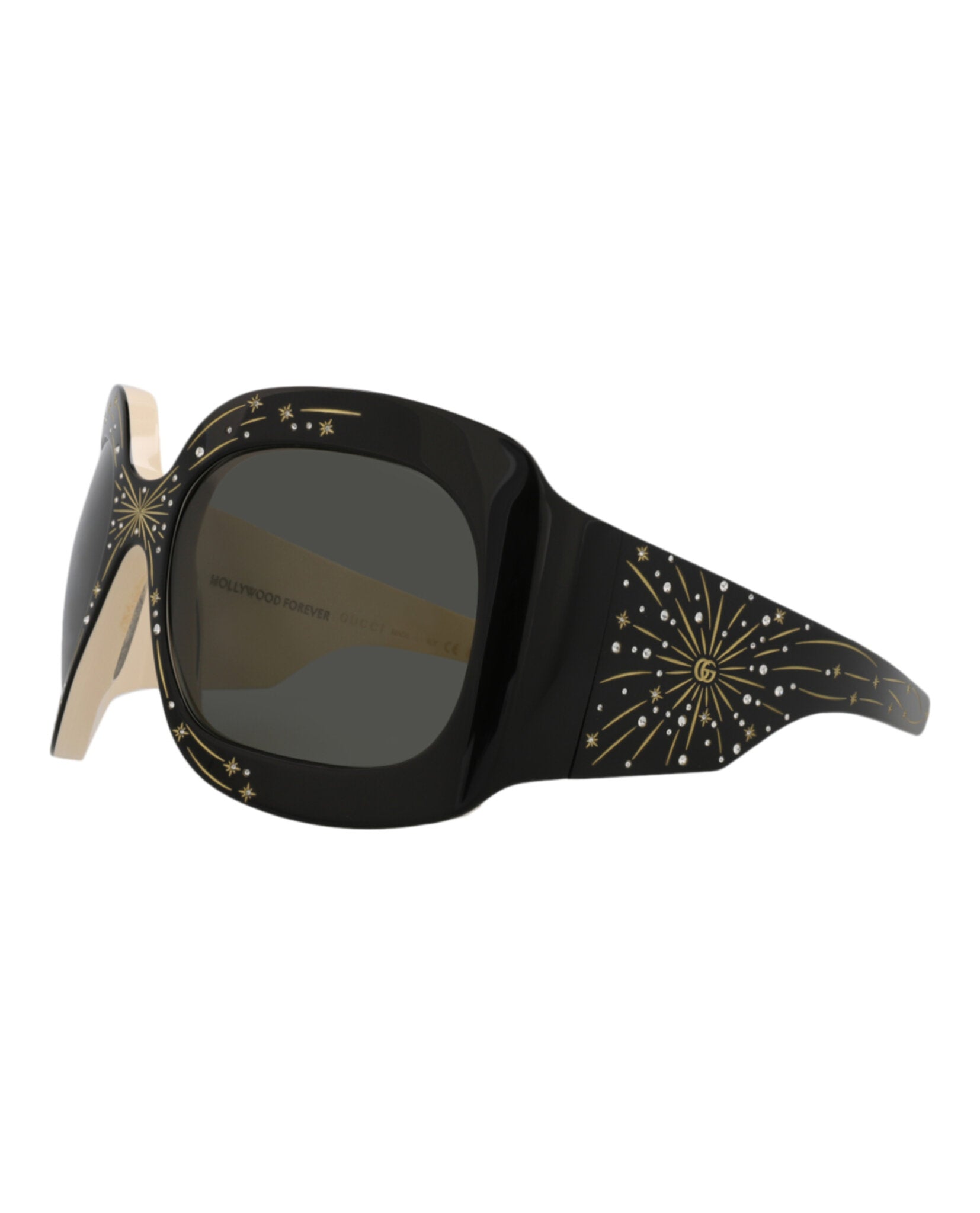 Gucci Shield-Frame Acetate Sunglasses - GG1093S-30012829-001 - Image 2