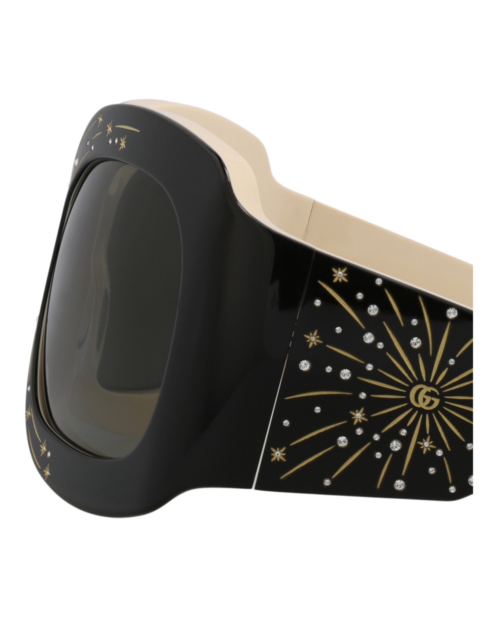 Gucci Shield-Frame Acetate Sunglasses - GG1093S-30012829-001 - Image 4