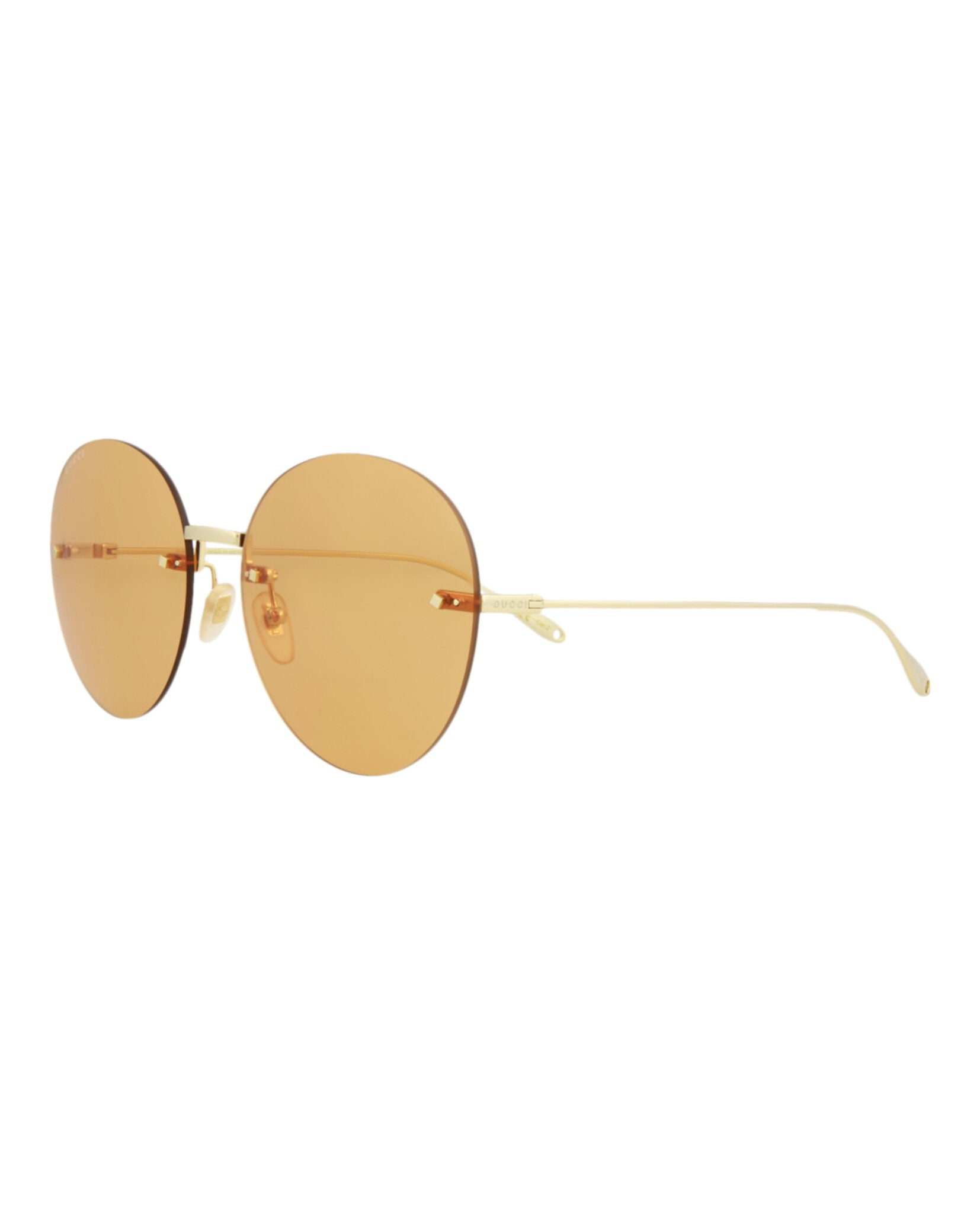Gucci Round-Frame Metal Sunglasses - GG1149S-30012724-007 - Image 2