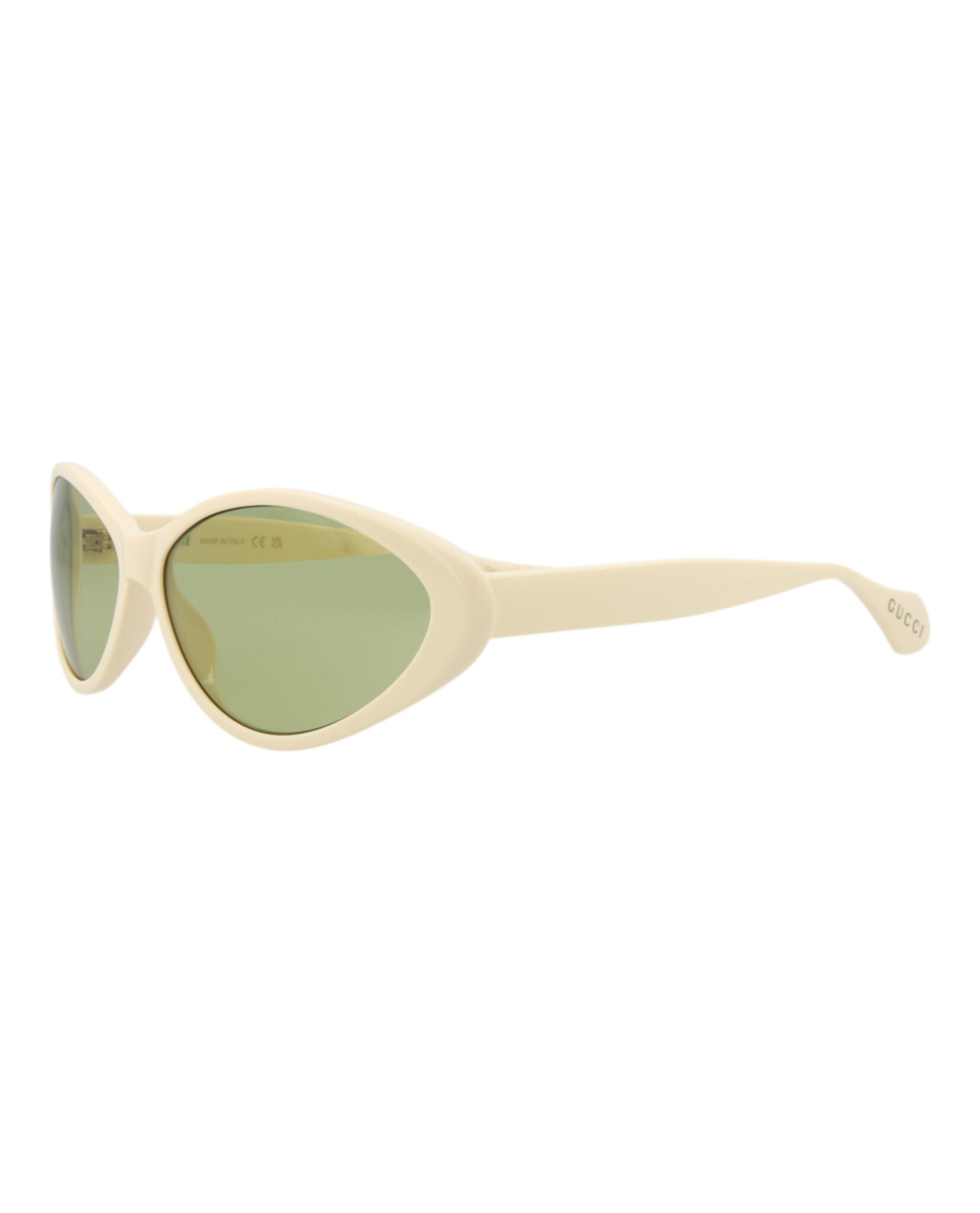 Gucci Round-Frame Recycled Acetate Sunglasses - GG1377S-30014359-001 - Image 2