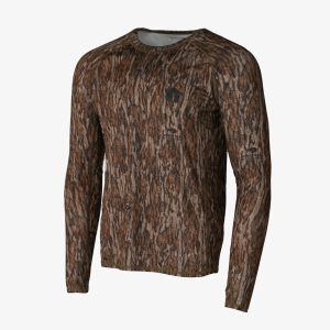 Gator Waders Performance Shirt | Mens - Mossy Oak Bottomland