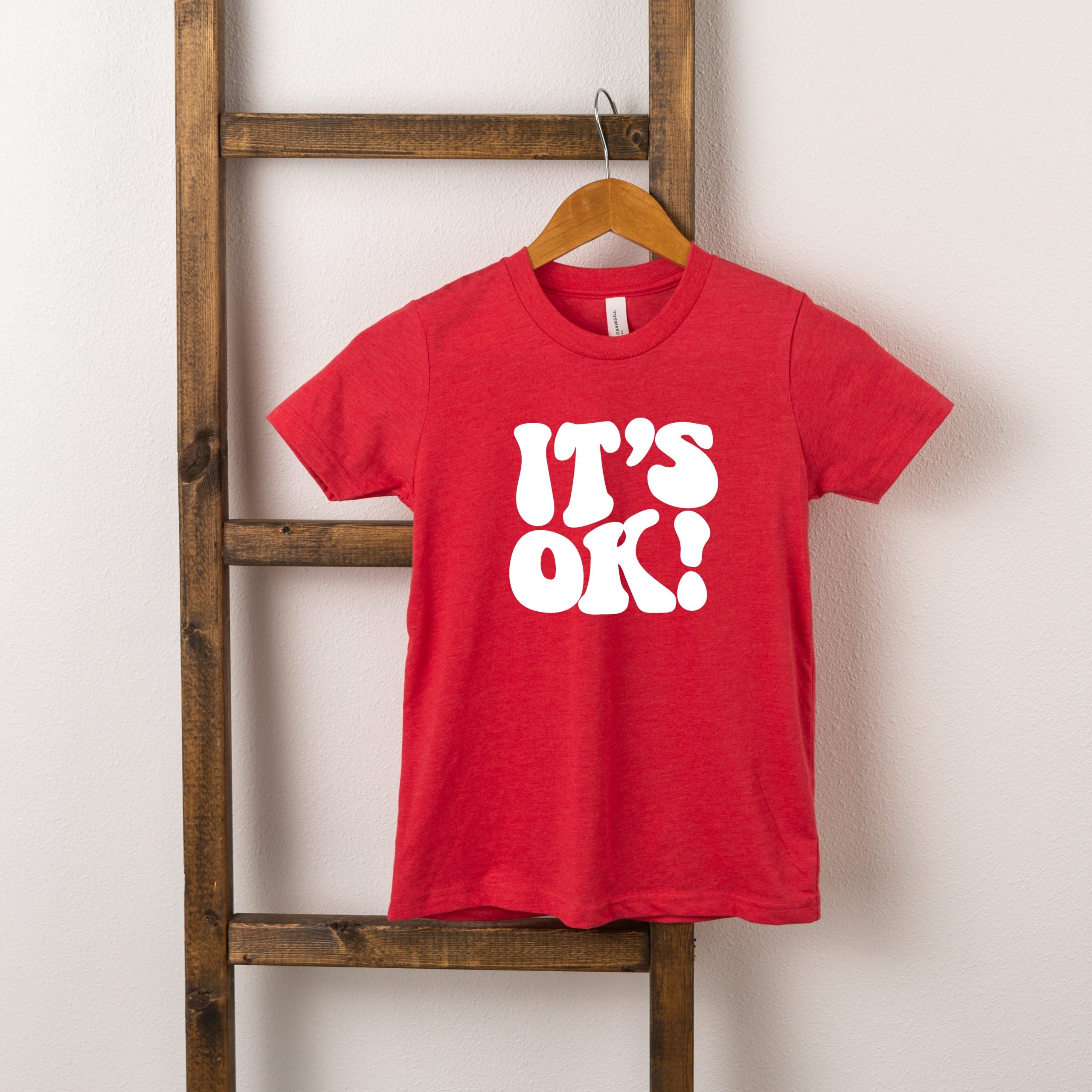 The Juniper Shop Toddler | It's Ok Short Sleeve Crew Neck - Image 3