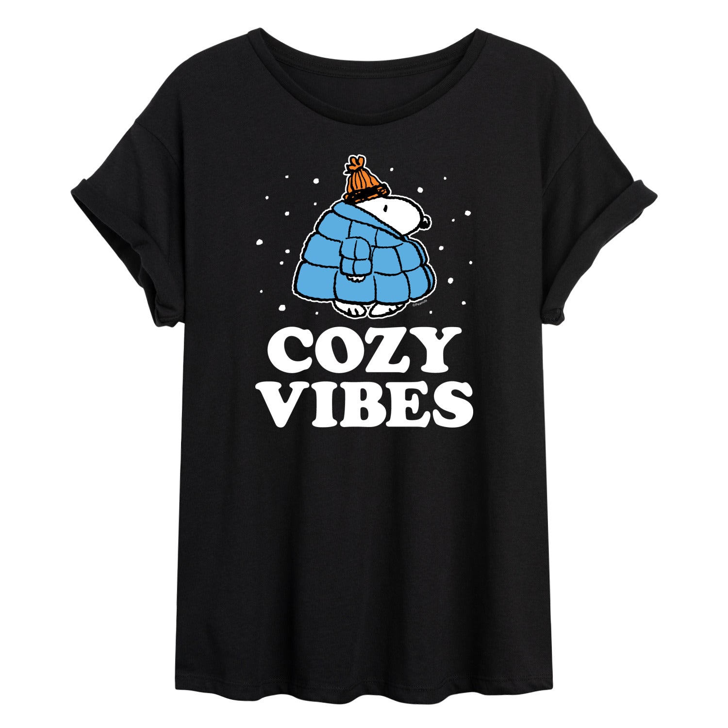 Peanuts - Cozy Vibes - Women's Oversized T-Shirt