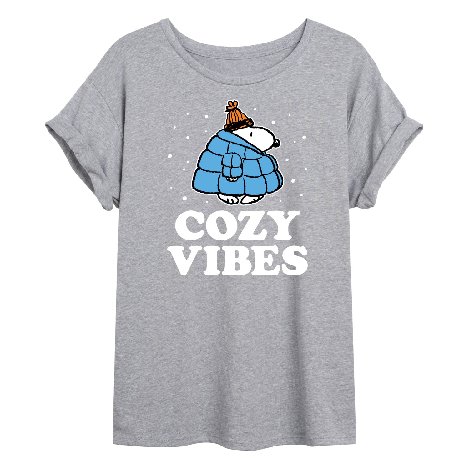 Peanuts - Cozy Vibes - Women's Oversized T-Shirt - Image 2