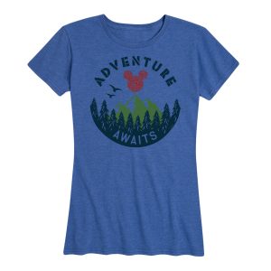 Mickey & Friends - Adventure Awaits - Women's Short Sleeve Graphic T-Shirt