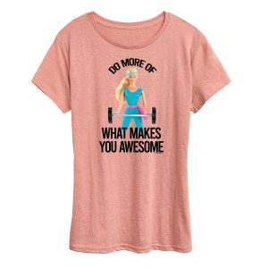 Barbie - Do More of What Makes You Awesome - Women's Short Sleeve Graphic T-Shirt