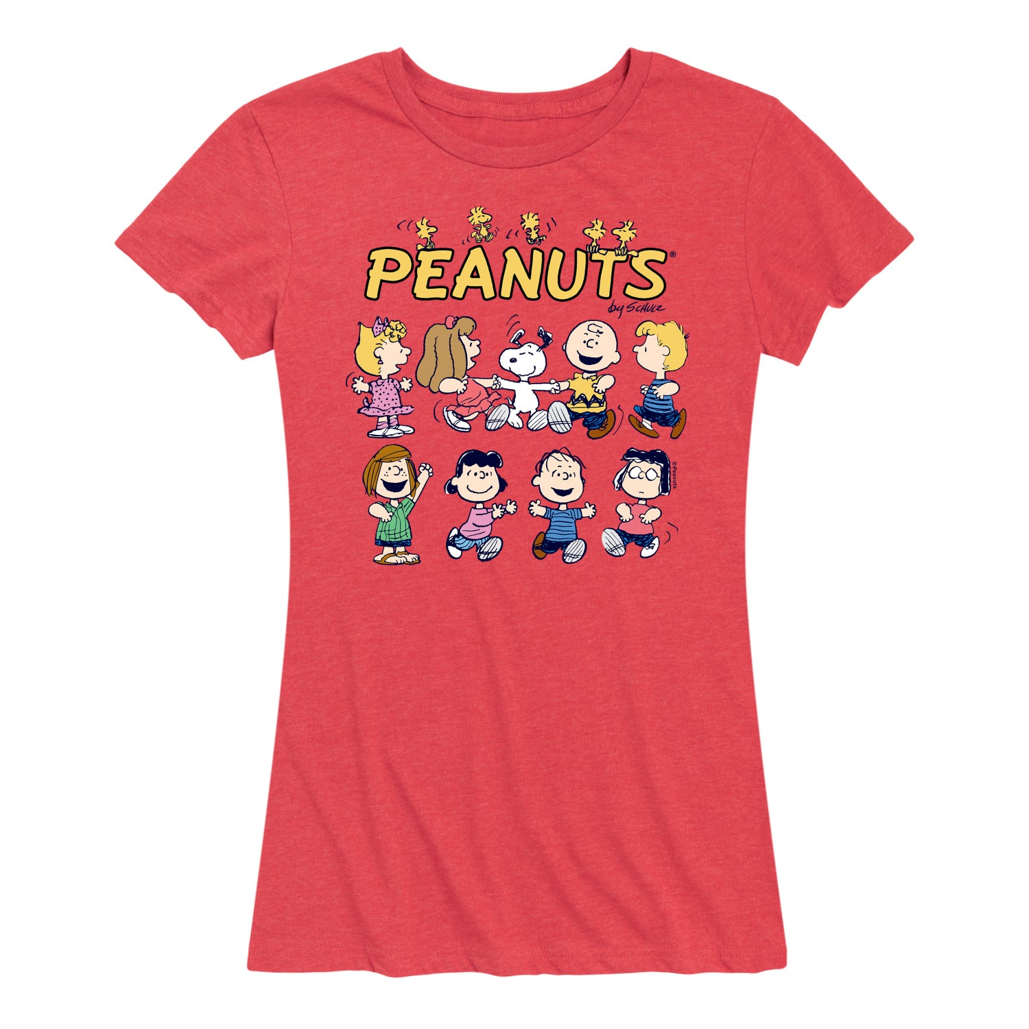 Peanuts - Peanuts Characters - Women's Short Sleeve Graphic T-Shirt