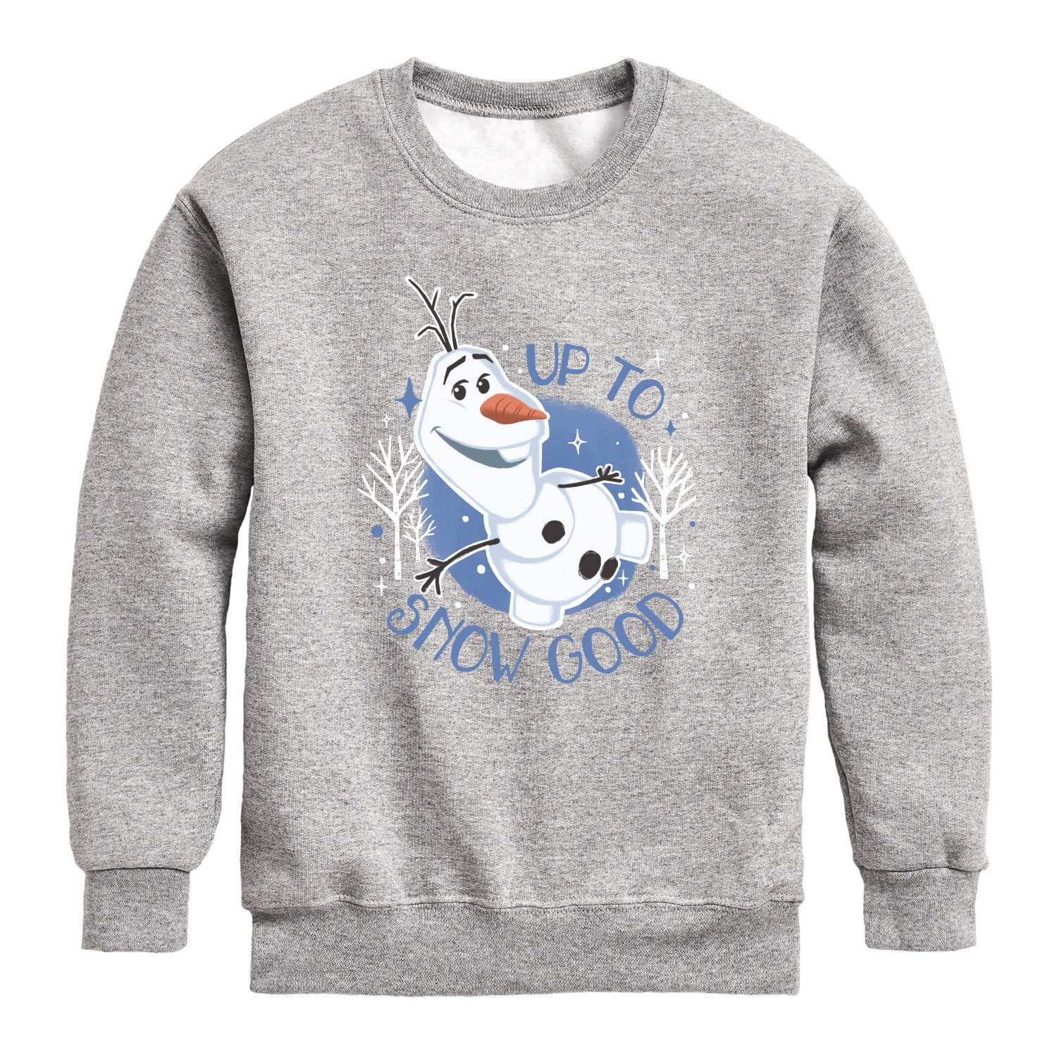 Frozen 2 - Up To Snow Good - Toddler And Youth Crewneck Fleece Sweatshirt