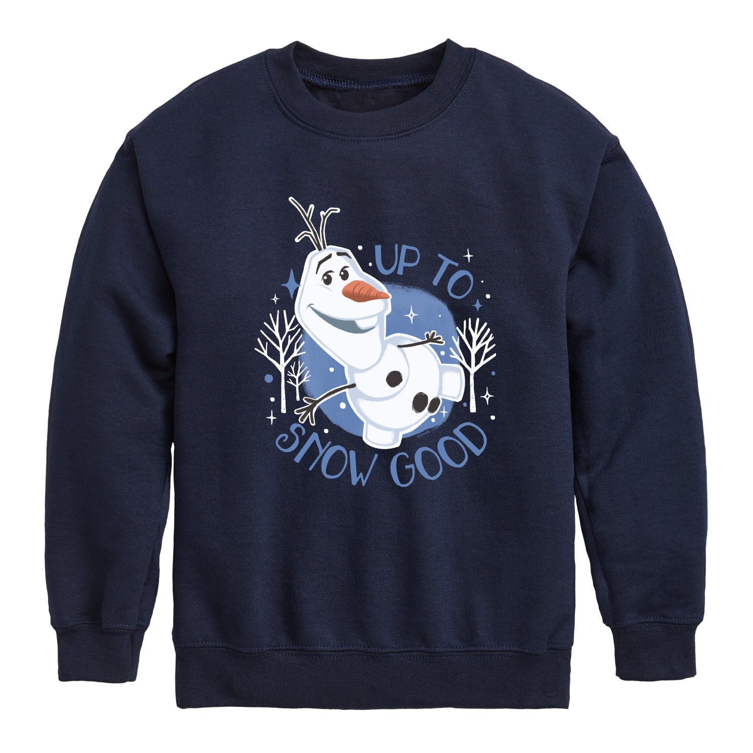 Frozen 2 - Up To Snow Good - Toddler And Youth Crewneck Fleece Sweatshirt - Image 2