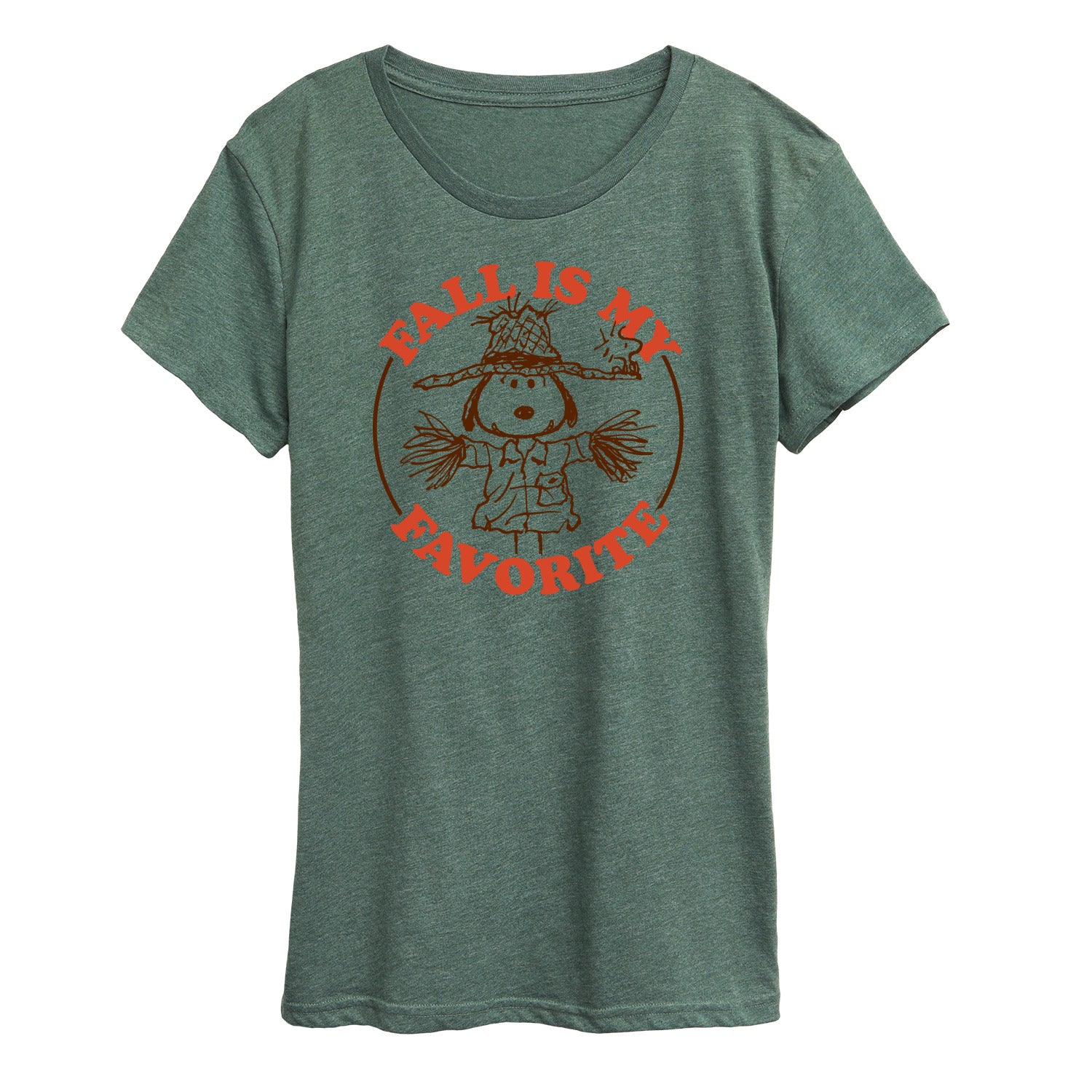 Peanuts - Fall Is My Favorite - Women's Short Sleeve Graphic T-Shirt - Image 3