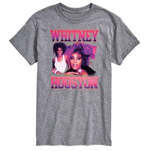 Whitney Houston - Vintage Whitney - Men's Short Sleeve Graphic T-Shirt