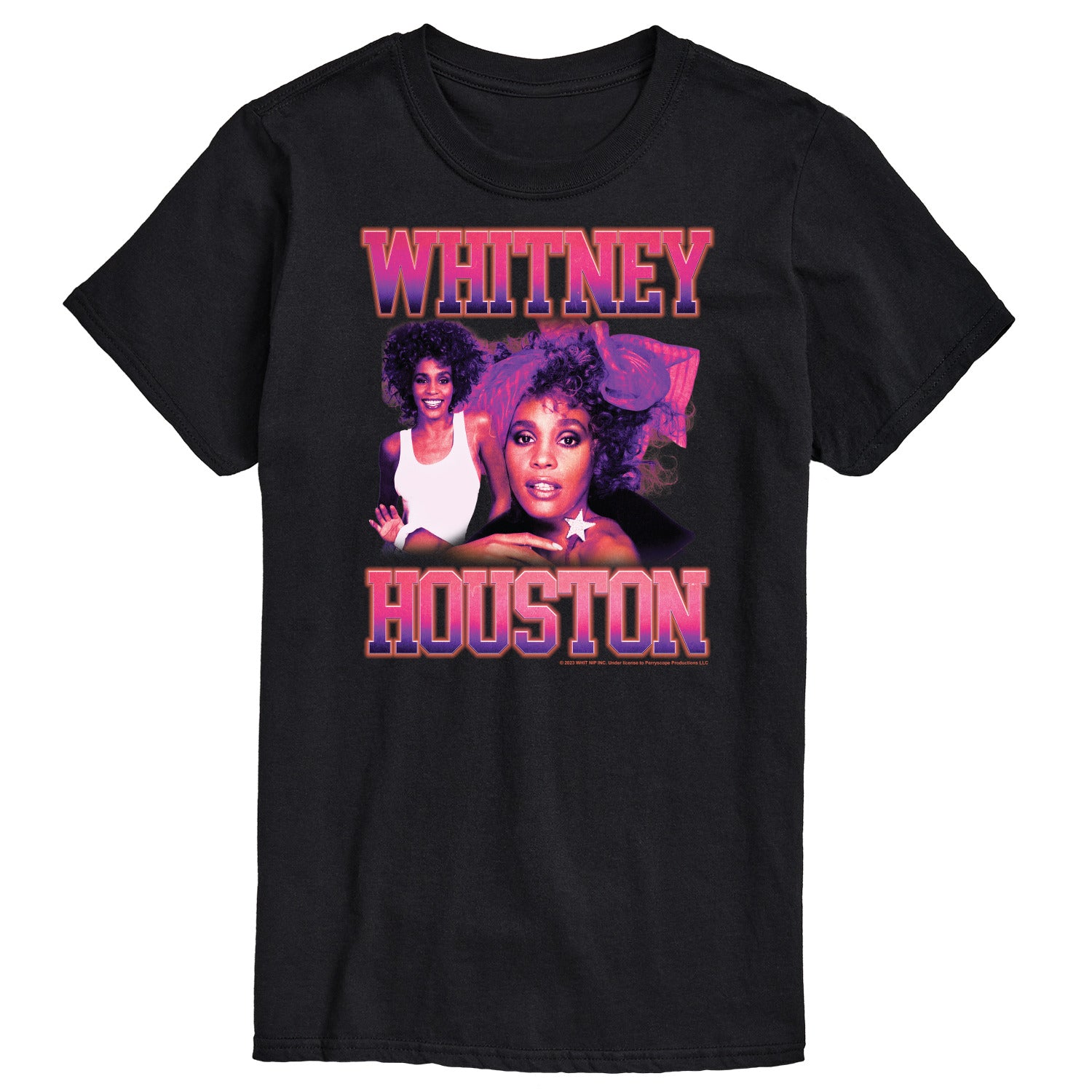 Whitney Houston - Vintage Whitney - Men's Short Sleeve Graphic T-Shirt - Image 2