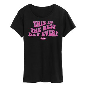 Barbie the Movie - Best Day Ever - Women's Short Sleeve Graphic T-Shirt