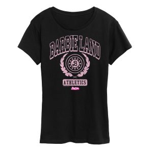 Barbie the Movie - Barbie Land Athletics - Women's Short Sleeve Graphic T-Shirt