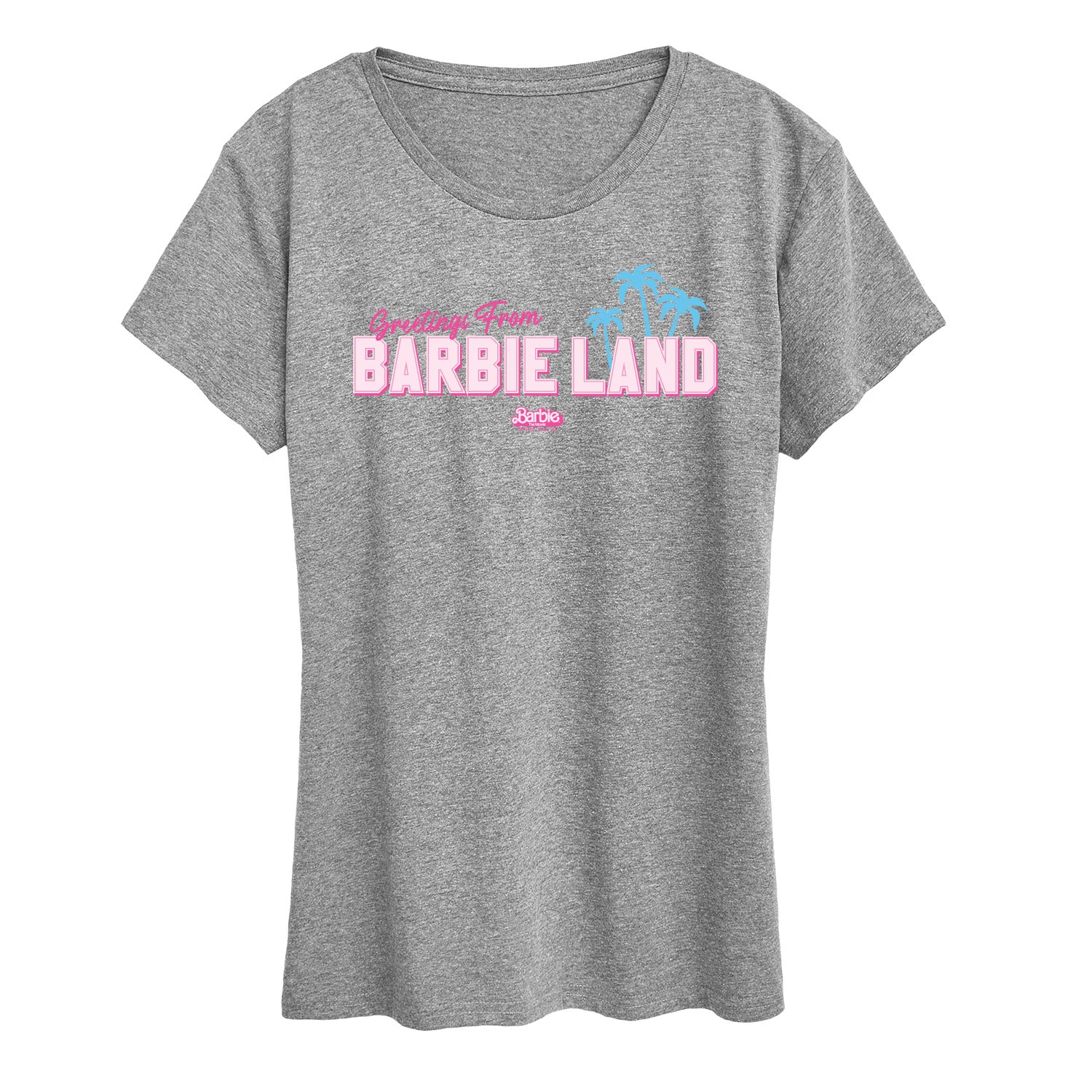 Barbie the Movie - Greetings from Barbie Land - Women's Short Sleeve Graphic T-Shirt - Image 2