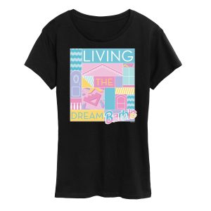 Barbie - Loving & Living the Dream - Women's Short Sleeve Graphic T-Shirt