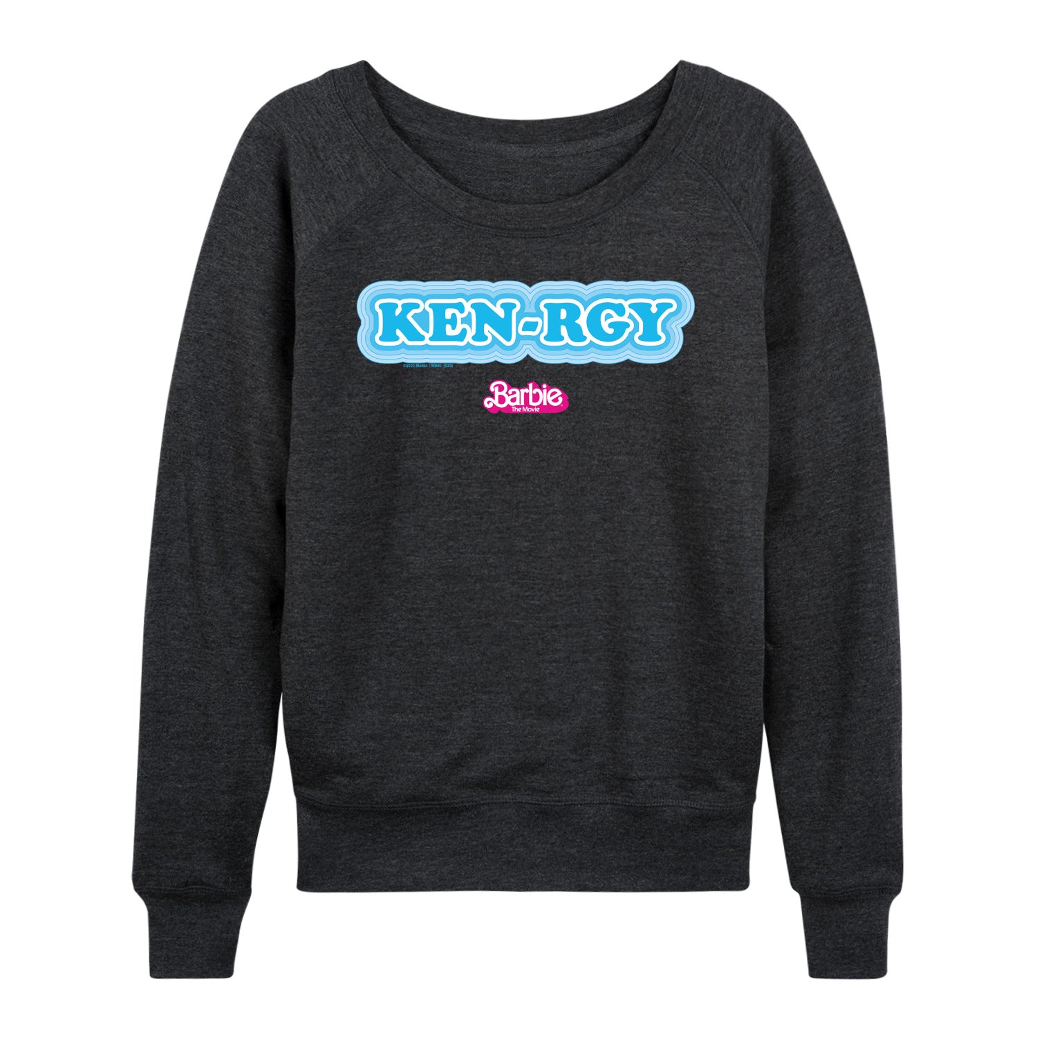 Barbie The Movie - Kenrgy Blue - Women's Lightweight French Terry Long Sleeve Shirt - Image 2